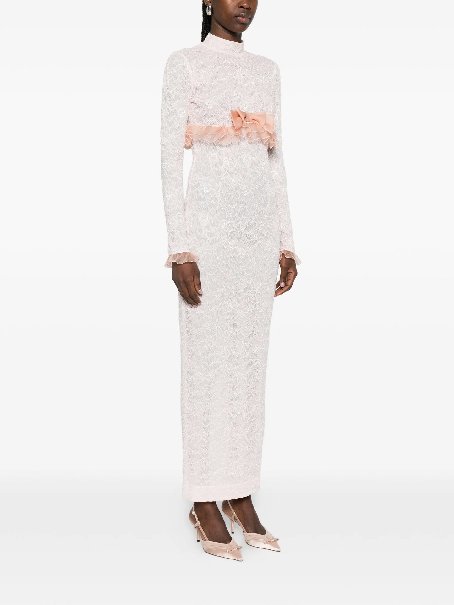 lace maxi dress