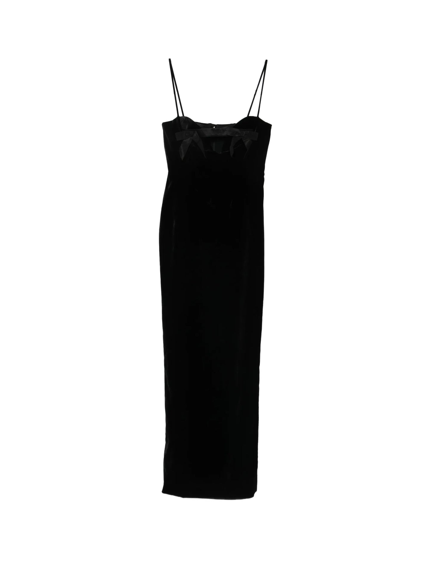 velvet maxi dress