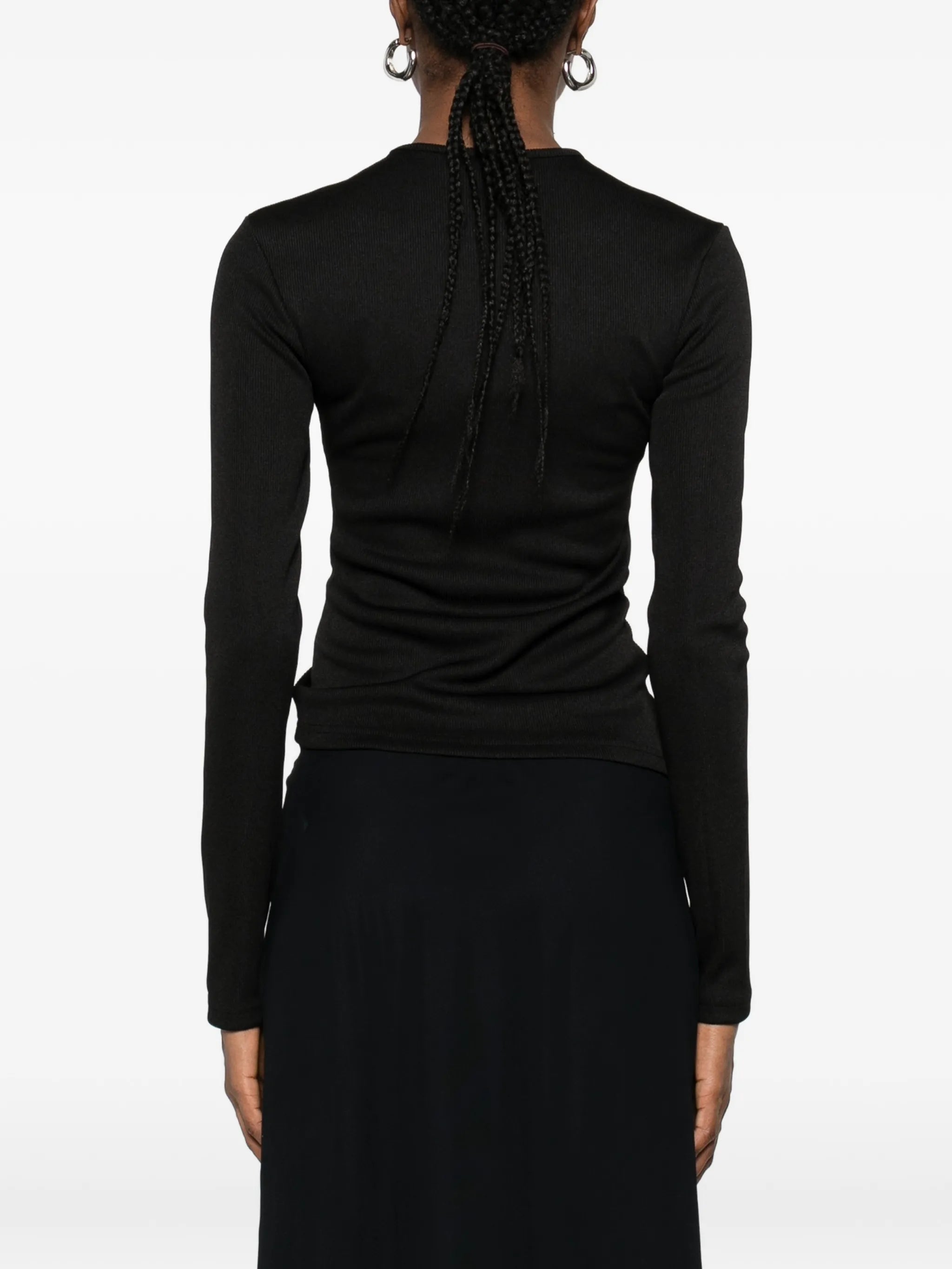 crystal-pendant open-twist top