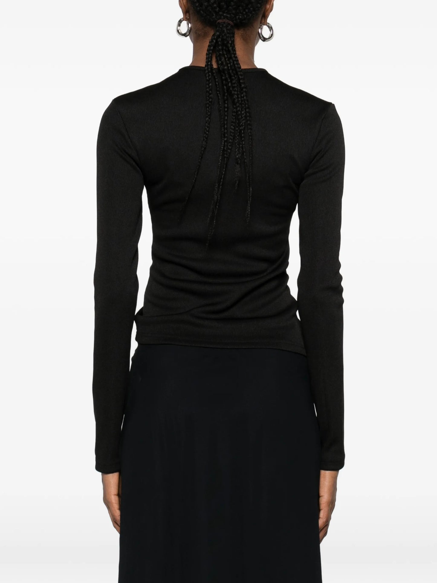 crystal-pendant open-twist top