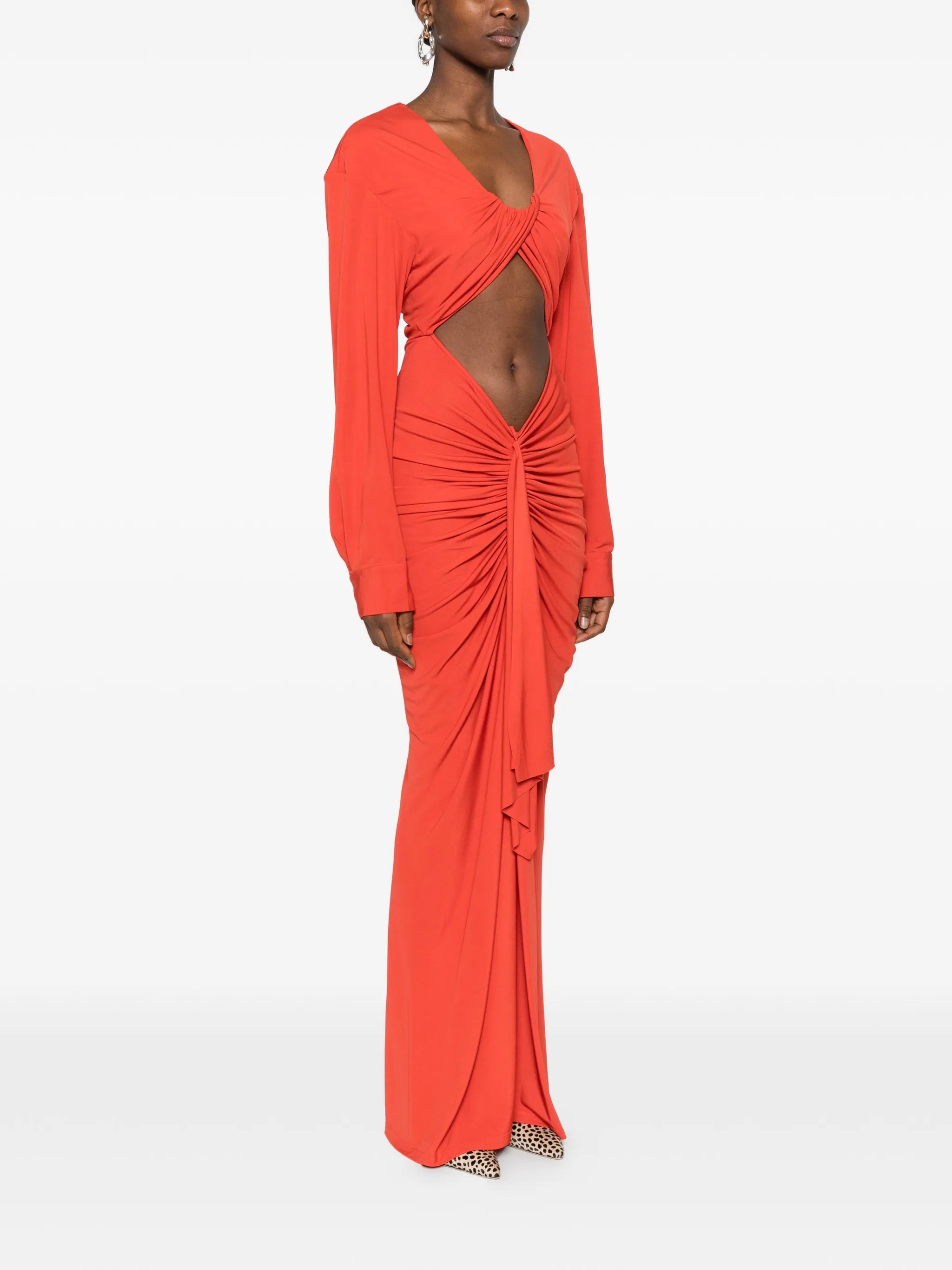 Vivenda Drape maxi dress