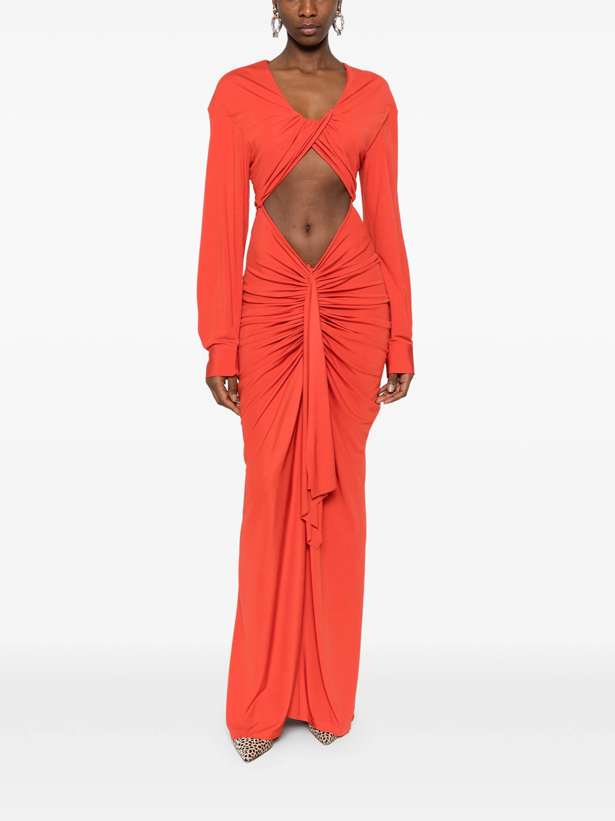 Vivenda Drape maxi dress
