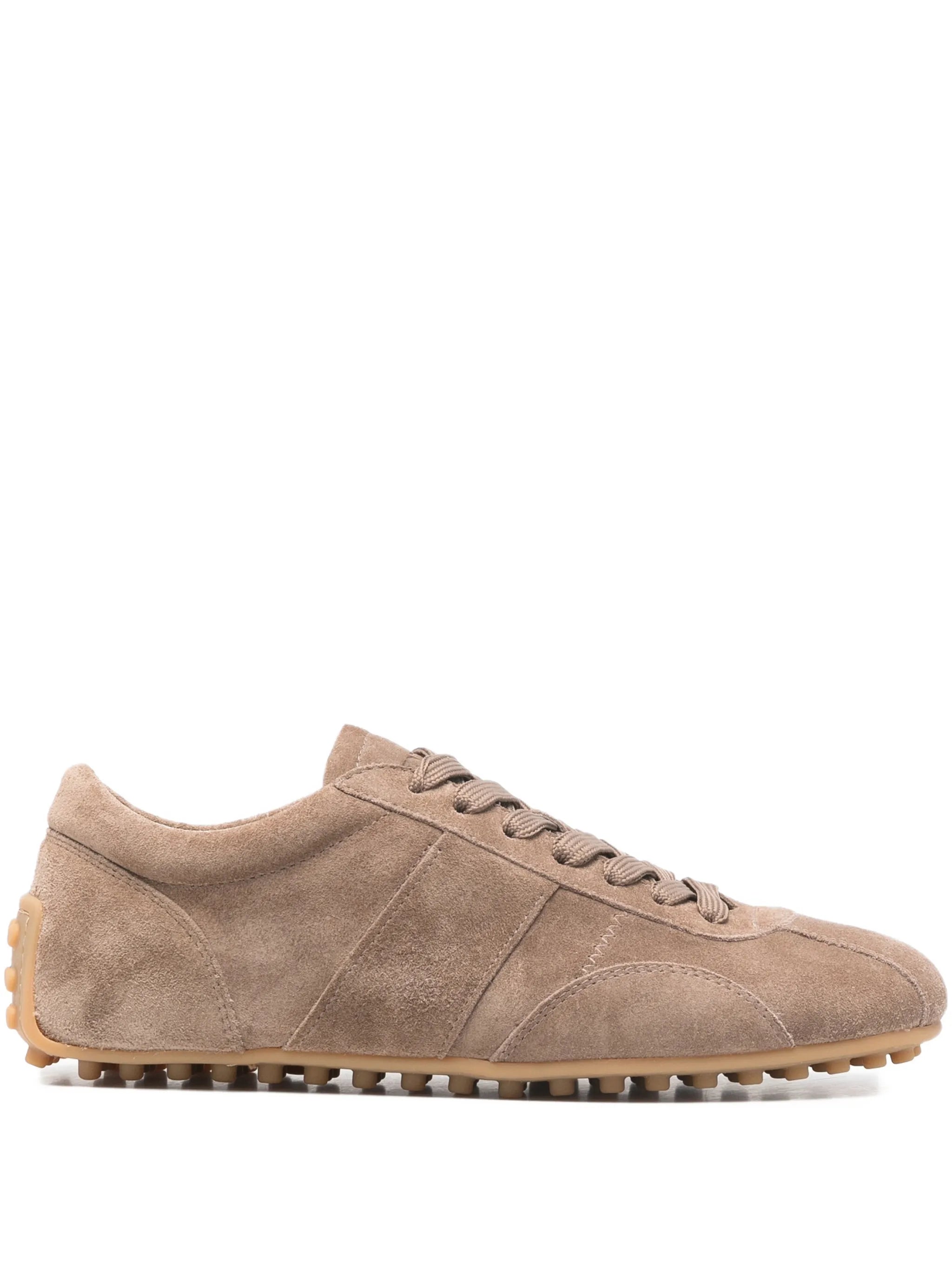 laced low-top sneakers