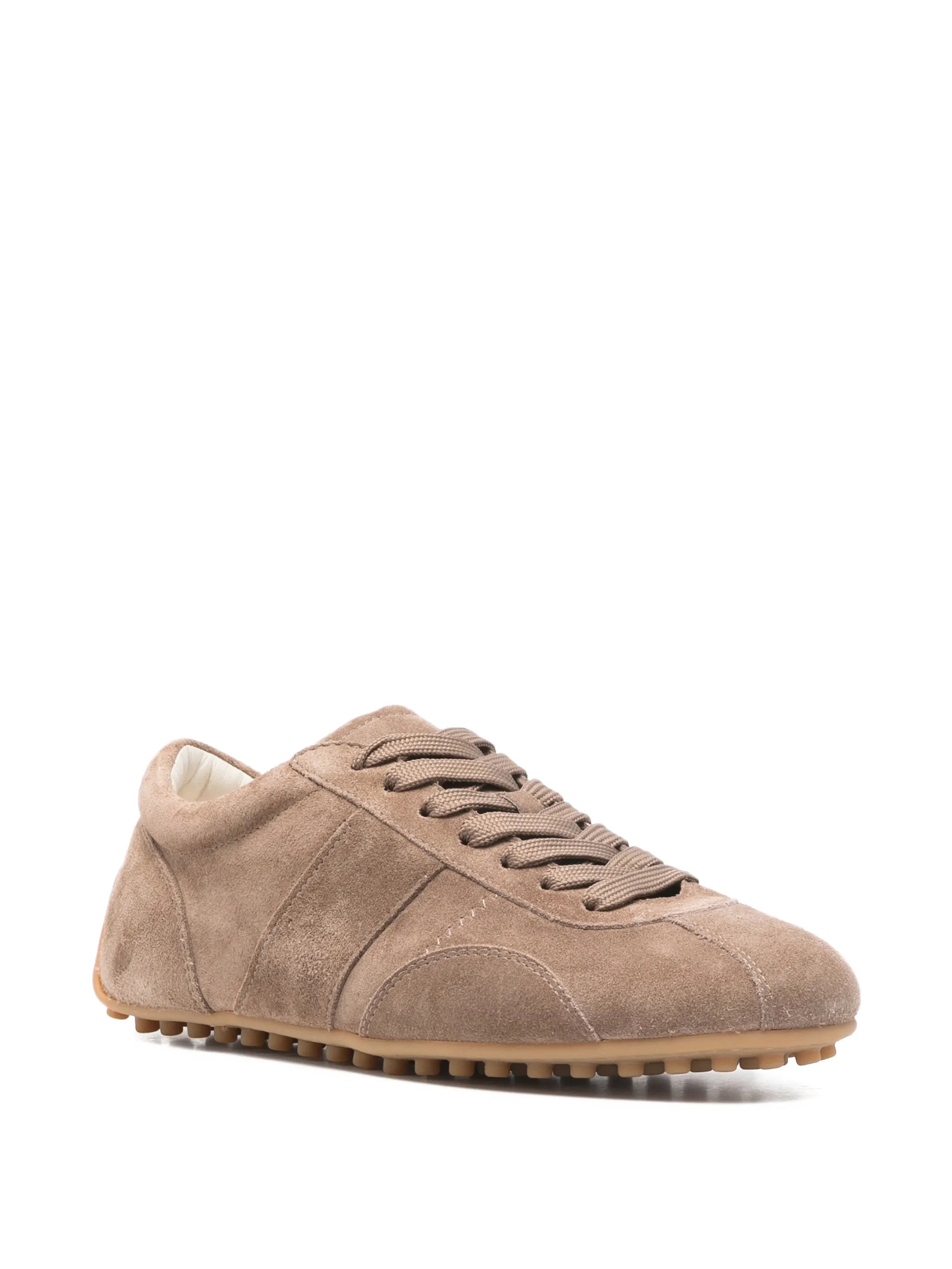 laced low-top sneakers