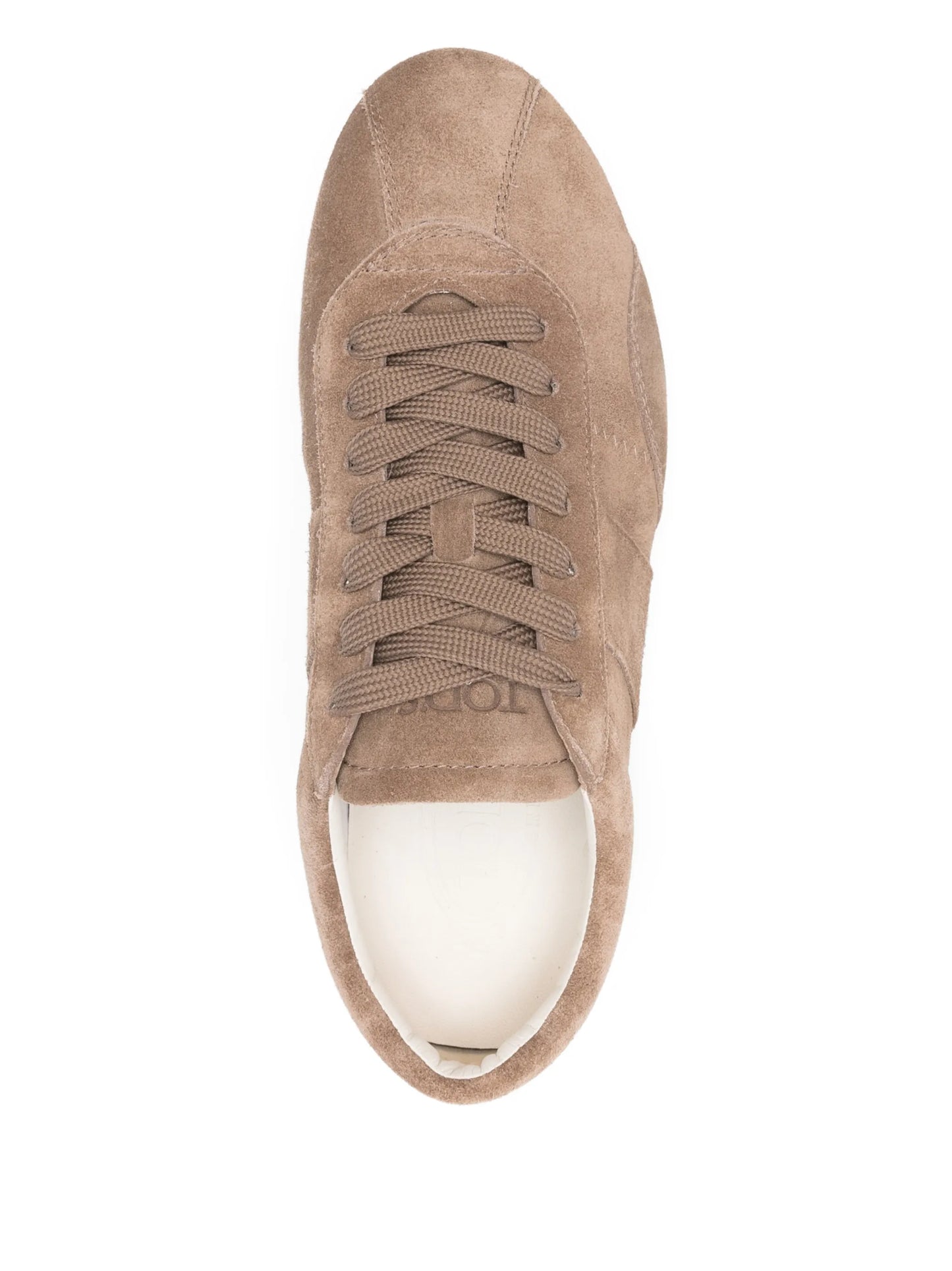 laced low-top sneakers