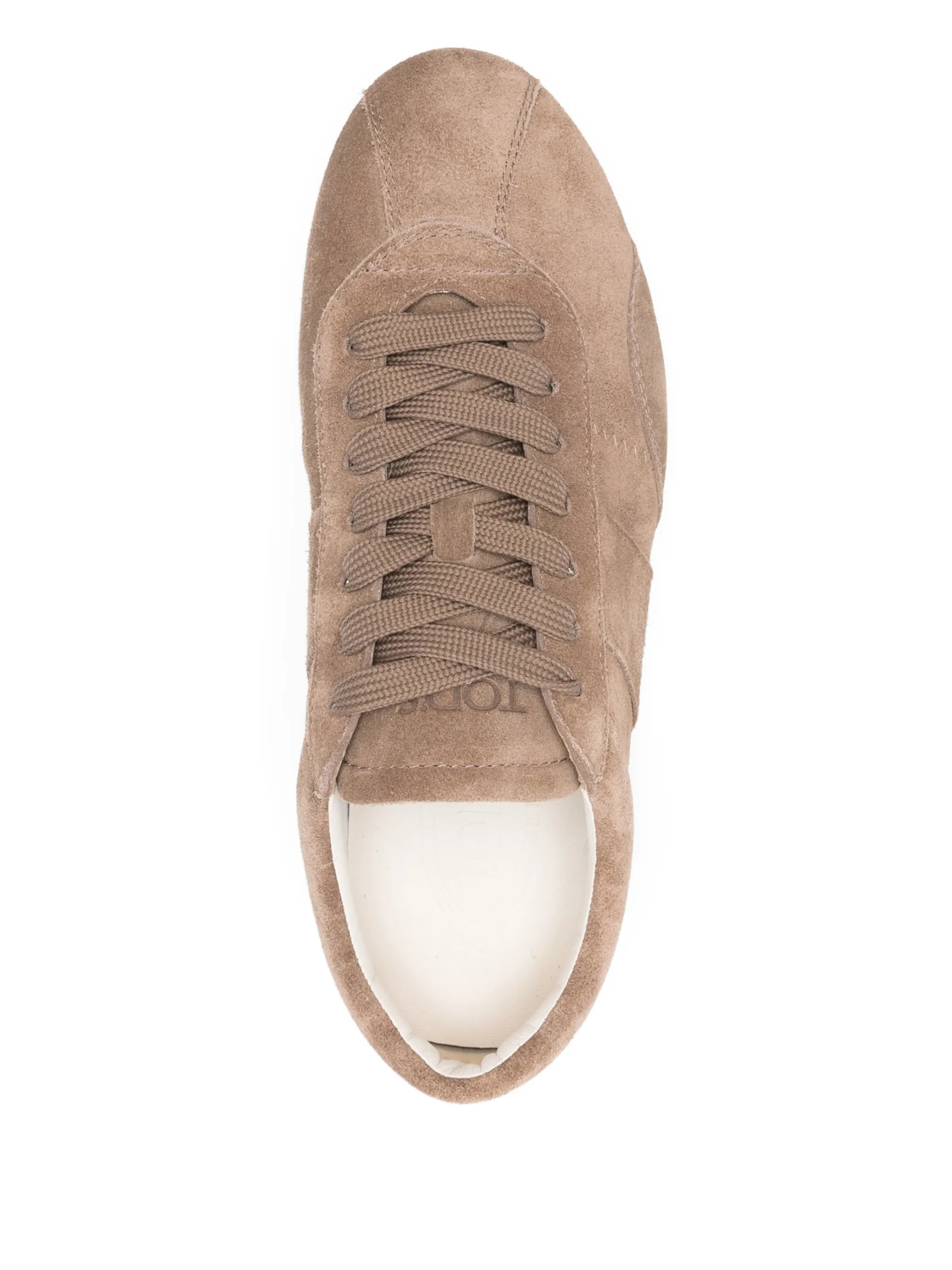 laced low-top sneakers