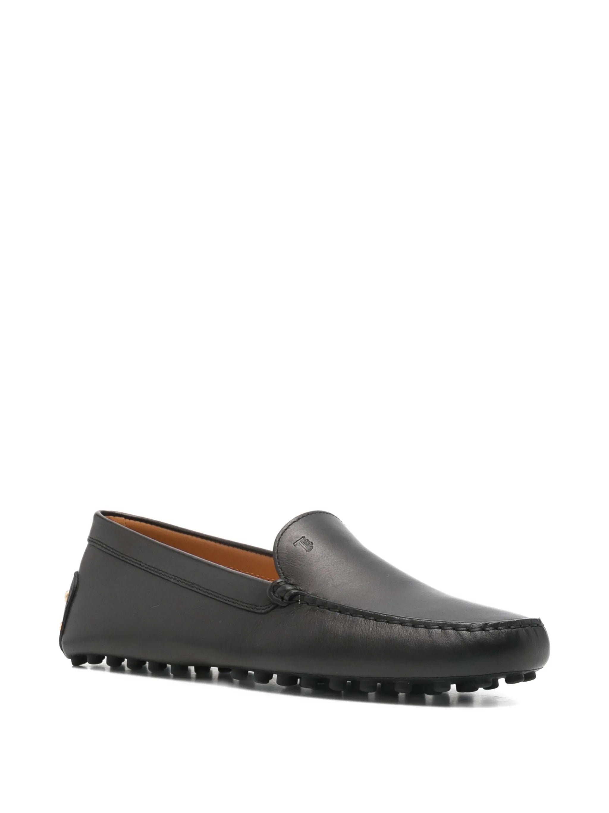 metal dots Gommino loafers in leather