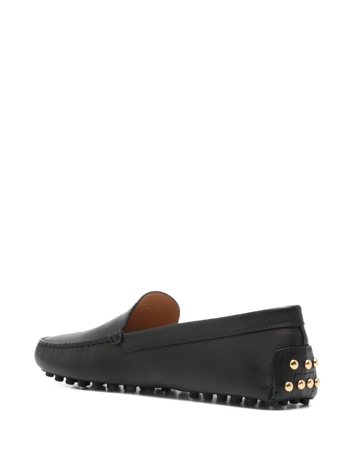 metal dots Gommino loafers in leather