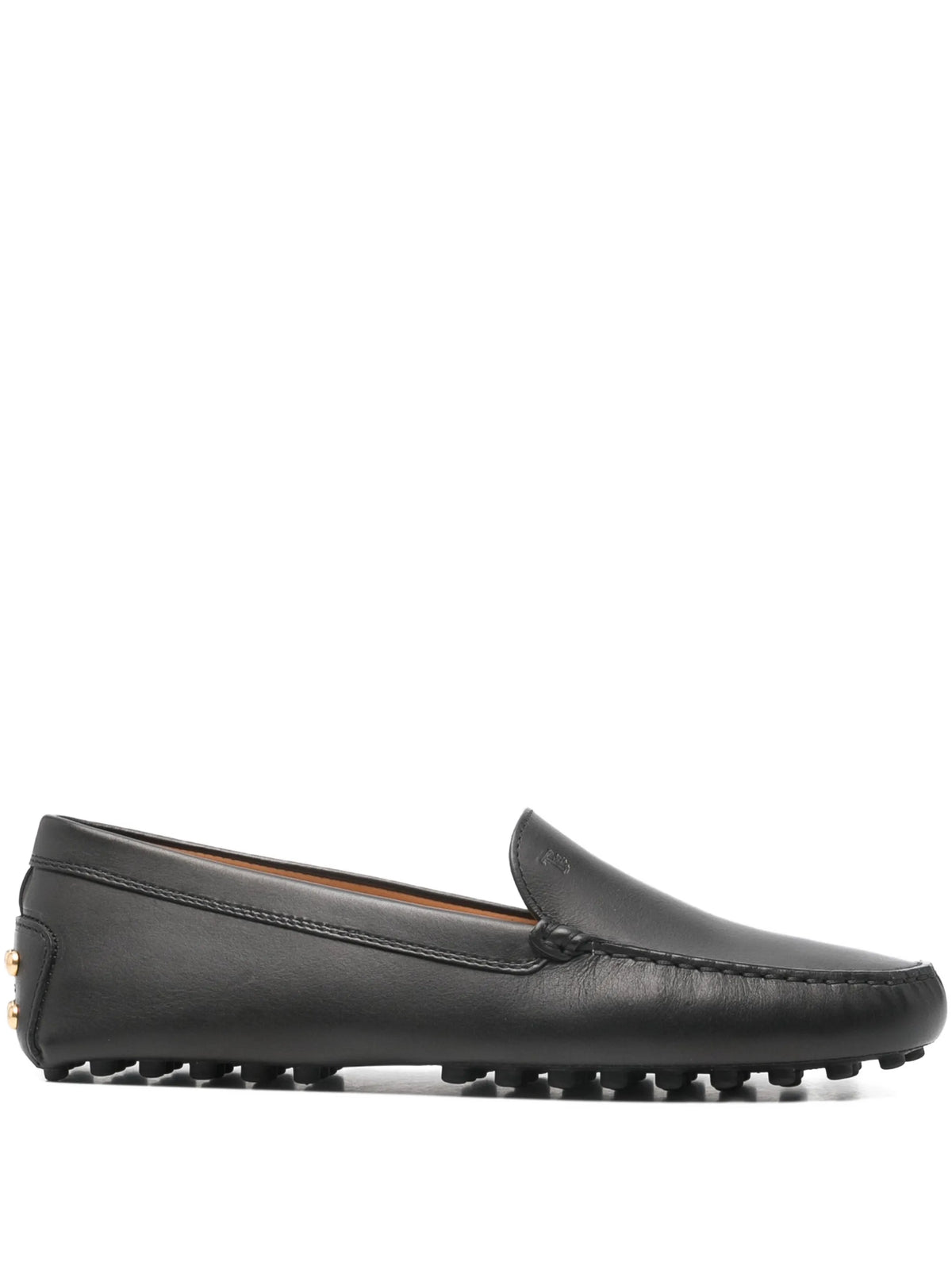 metal dots Gommino loafers in leather