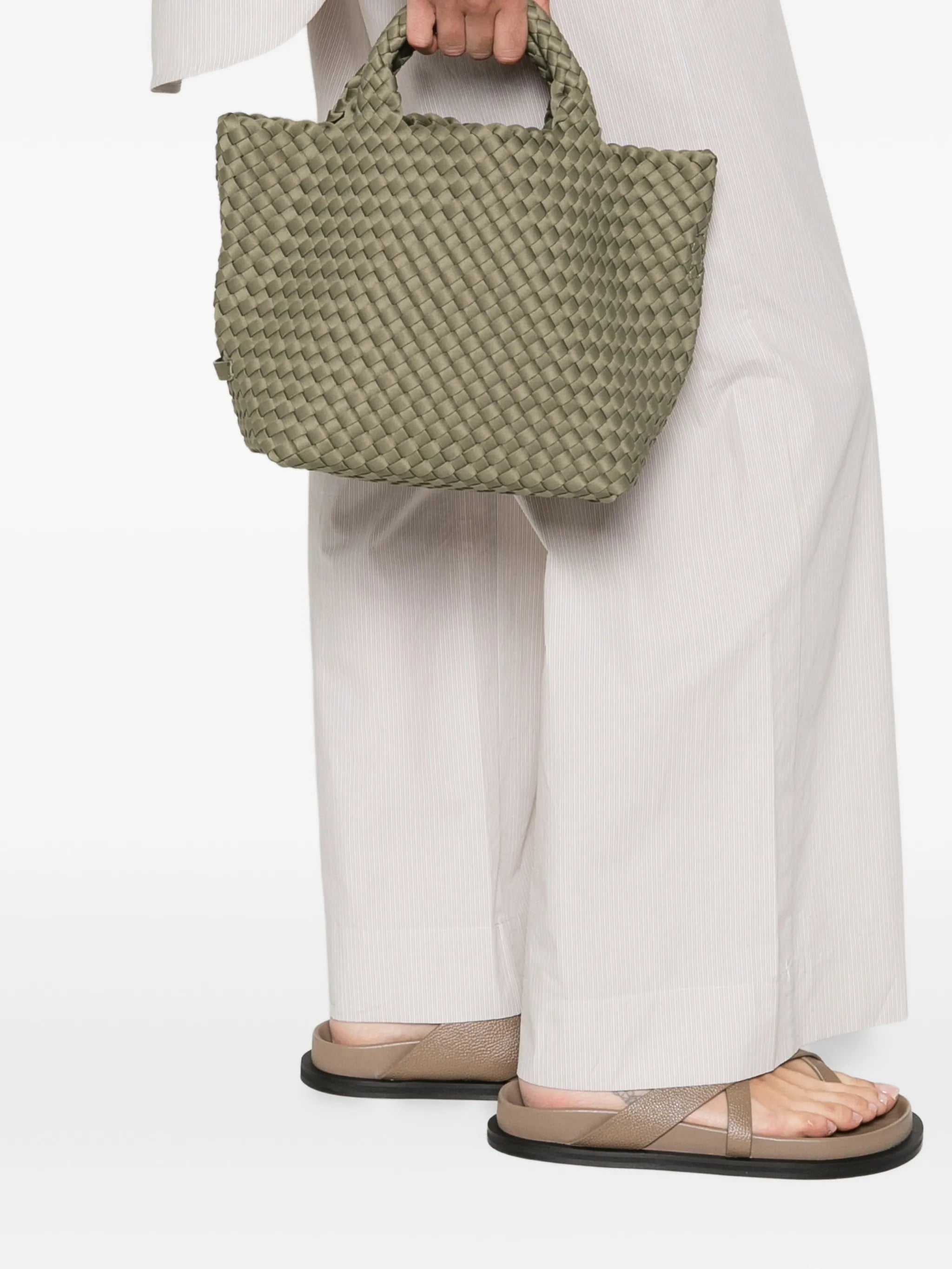 small St. Barths woven tote bag
