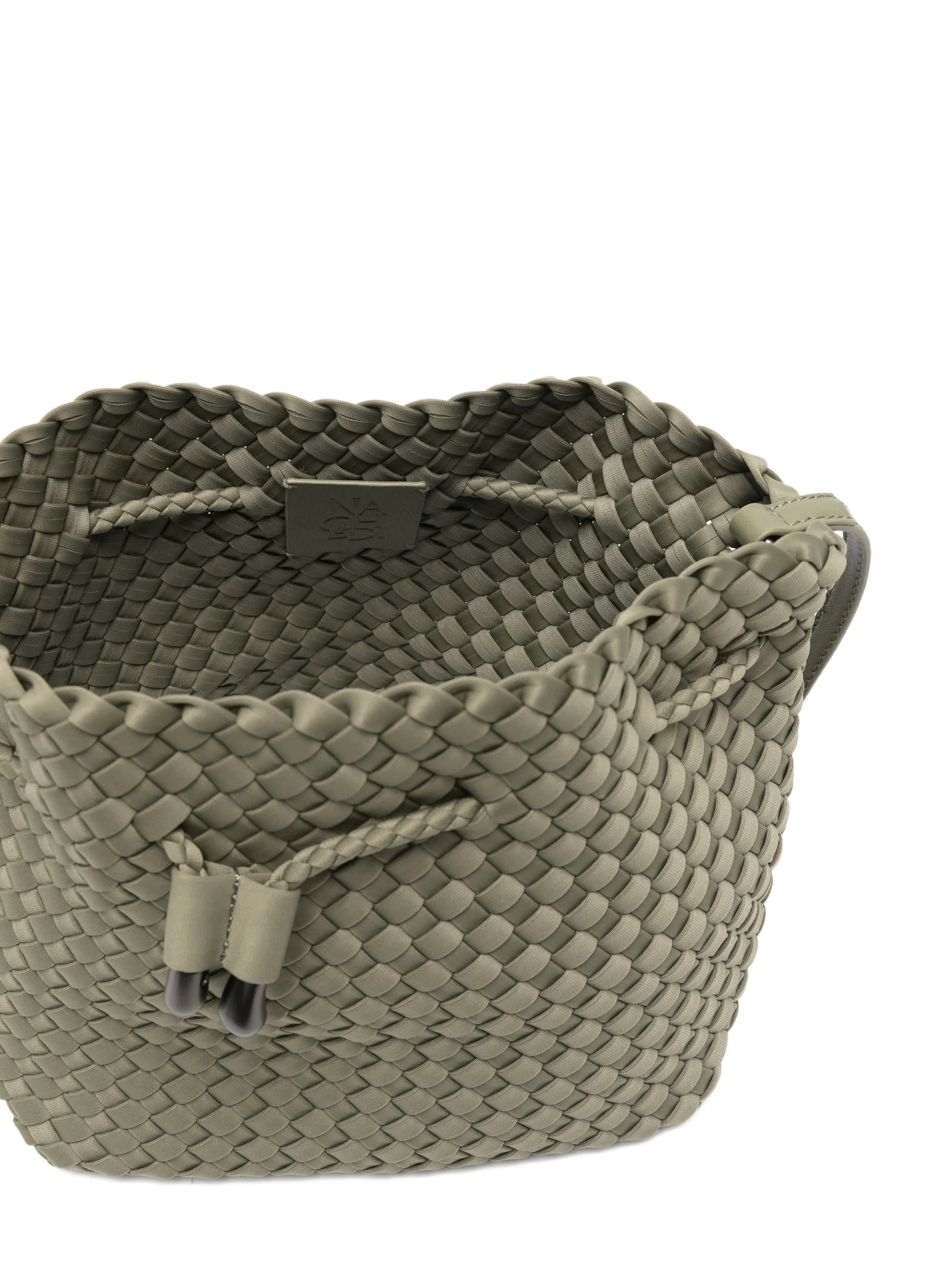 medium Gramercy woven bucket bag