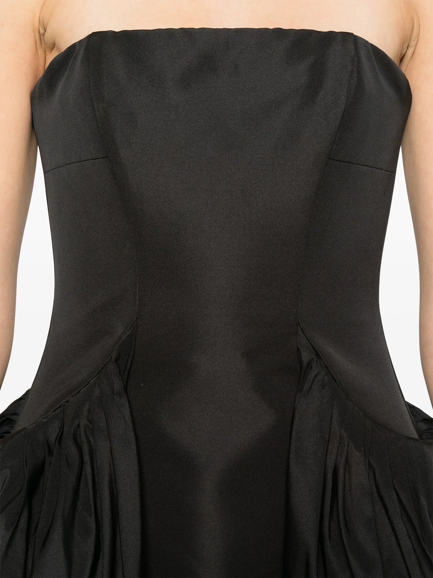 Kalea flower strapless dress