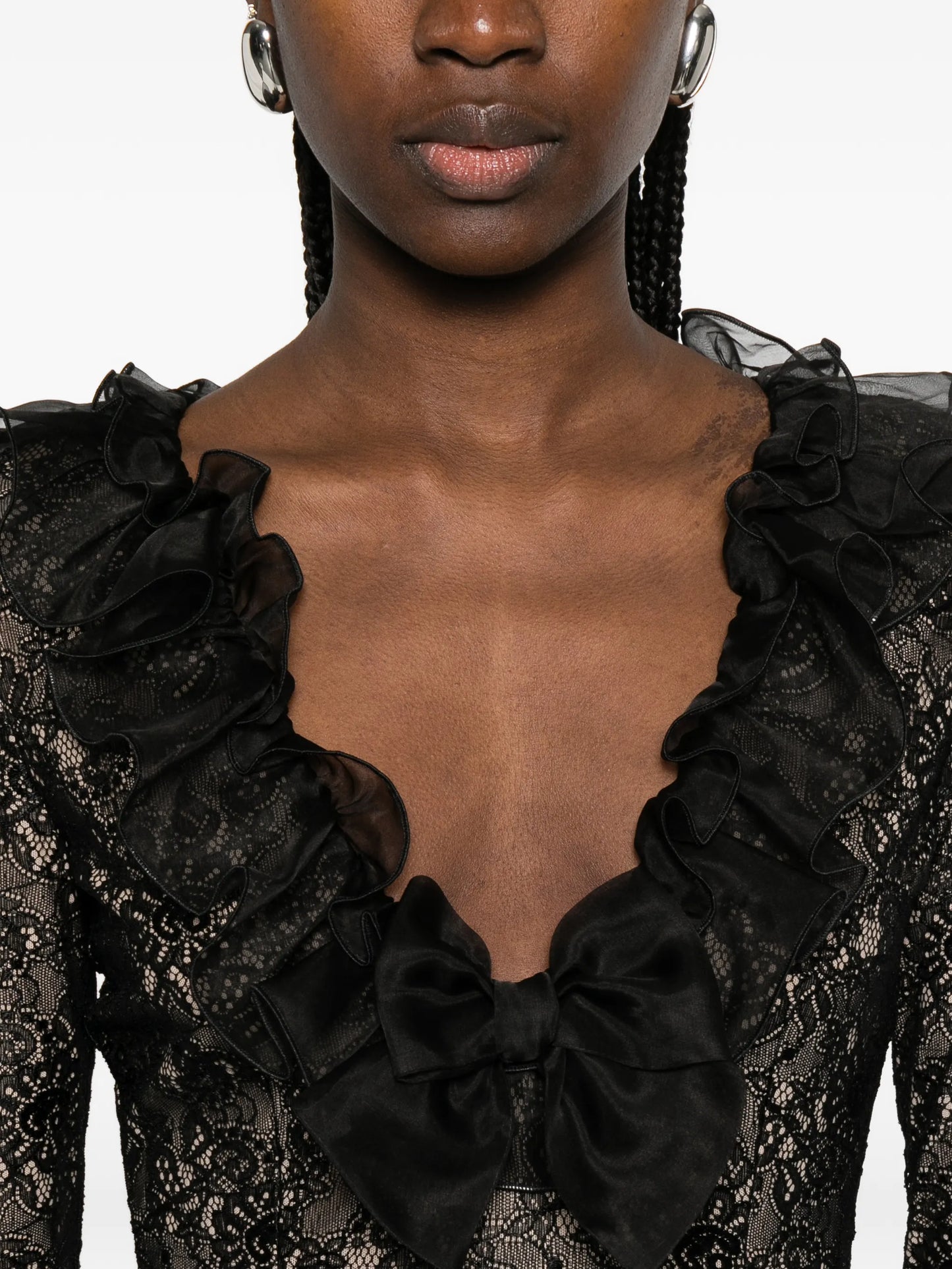 lace maxi dress