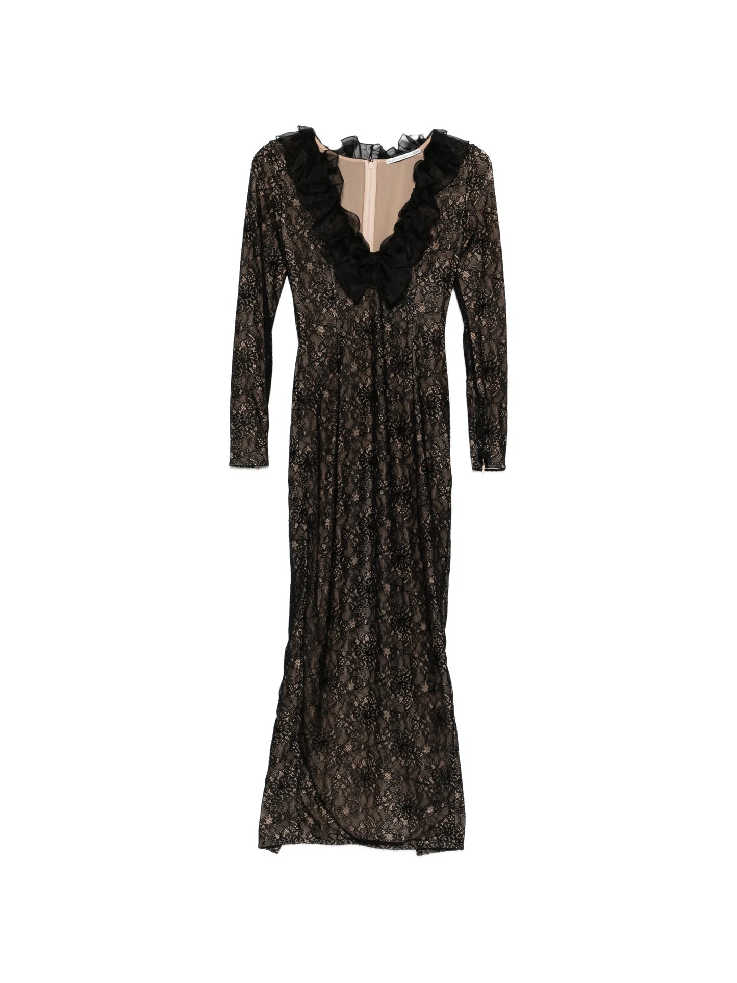 lace maxi dress