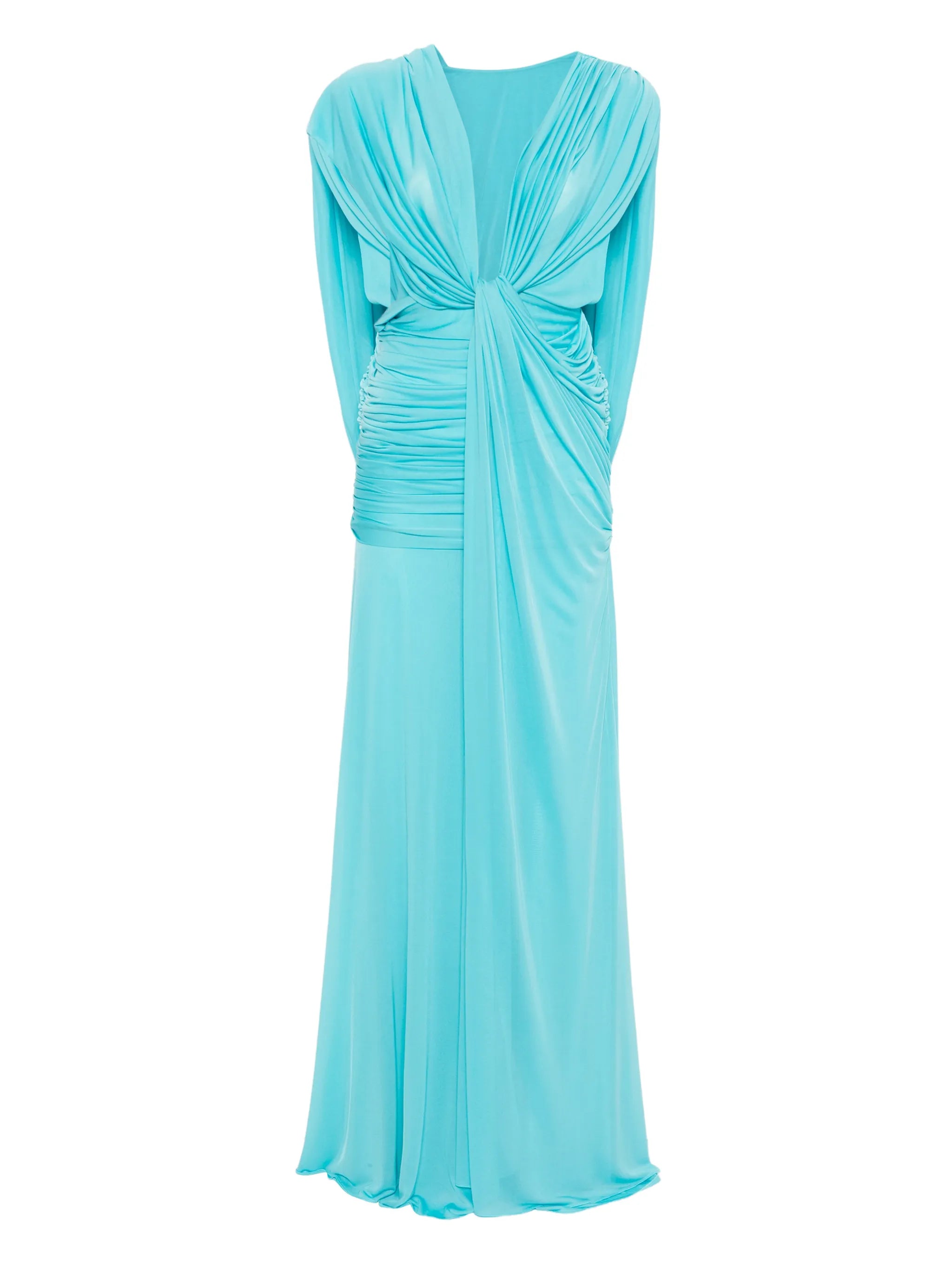 ripple drape dress