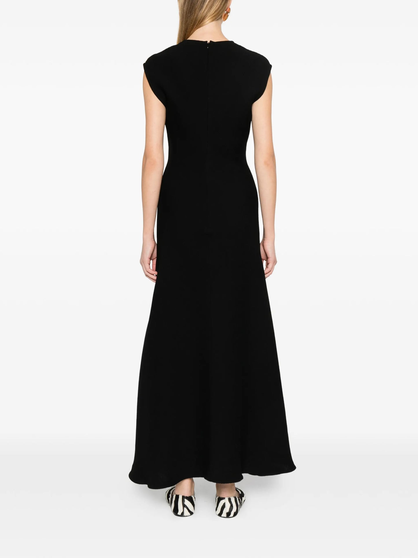 SPXPECORA V-neck maxi dress