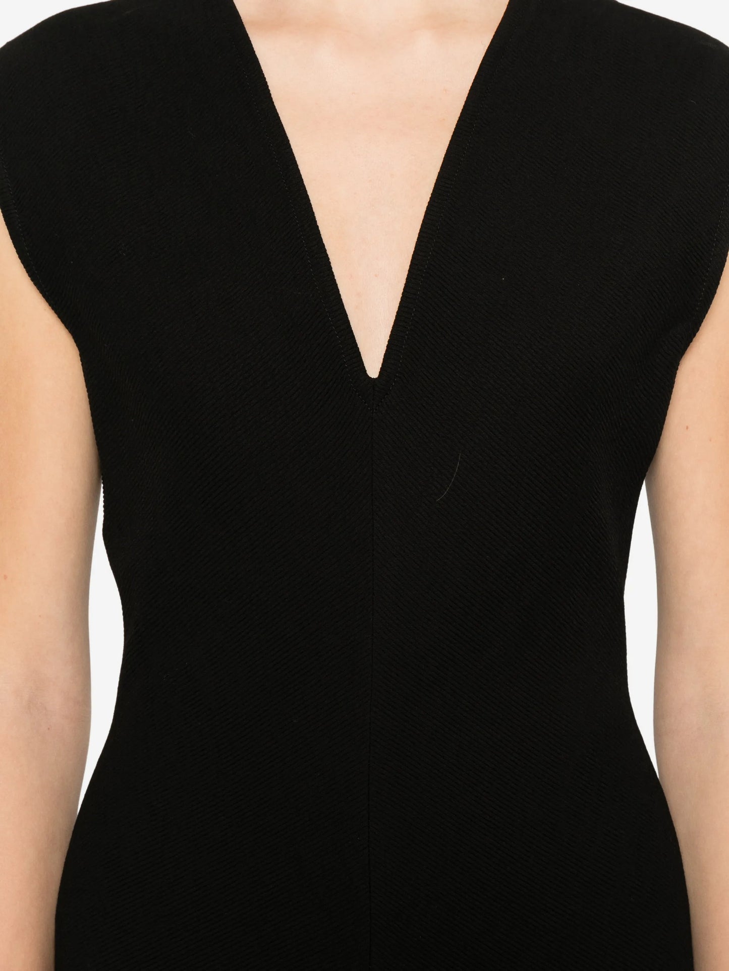 SPXPECORA V-neck maxi dress