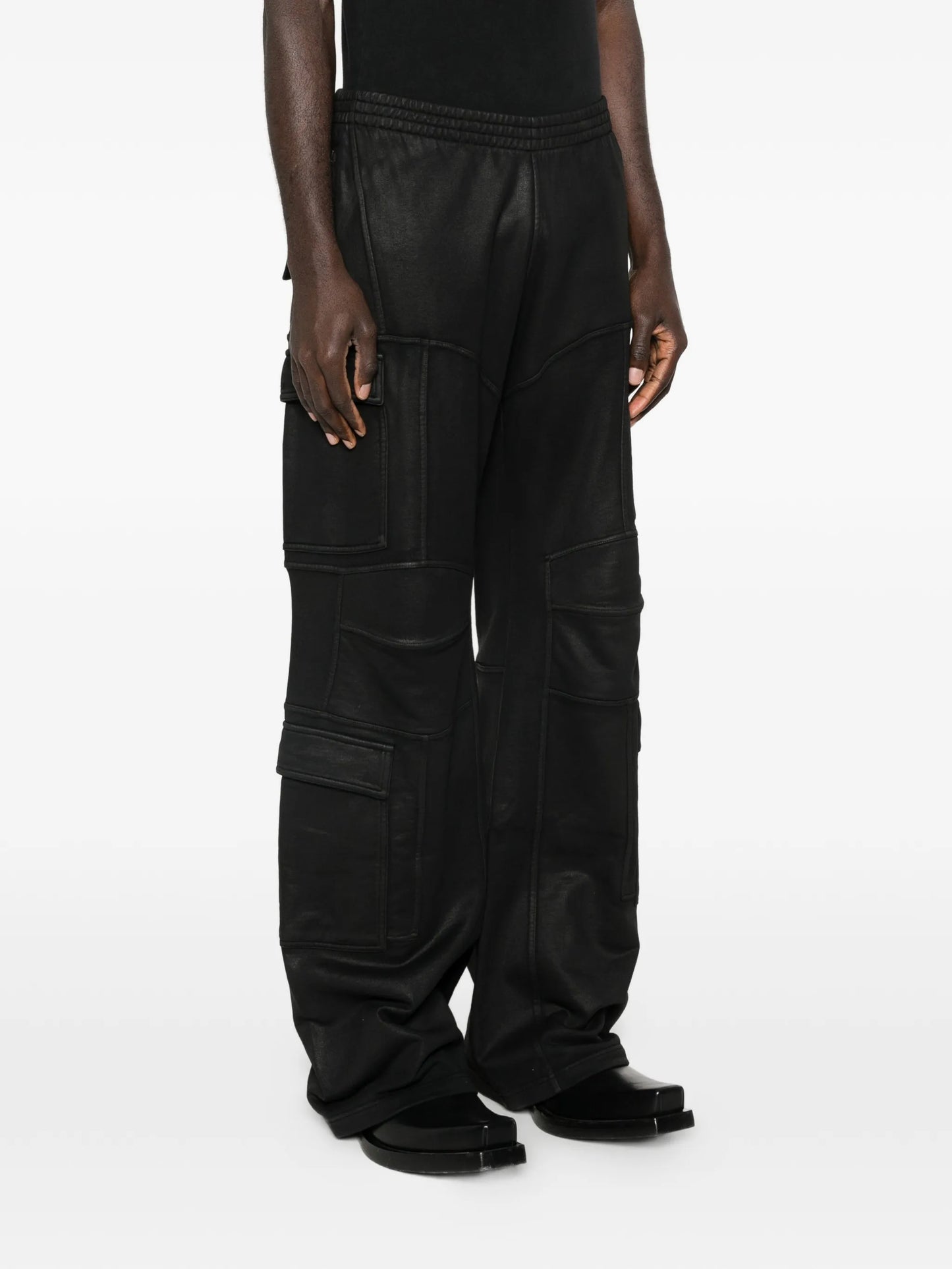 cargo-pocket trousers