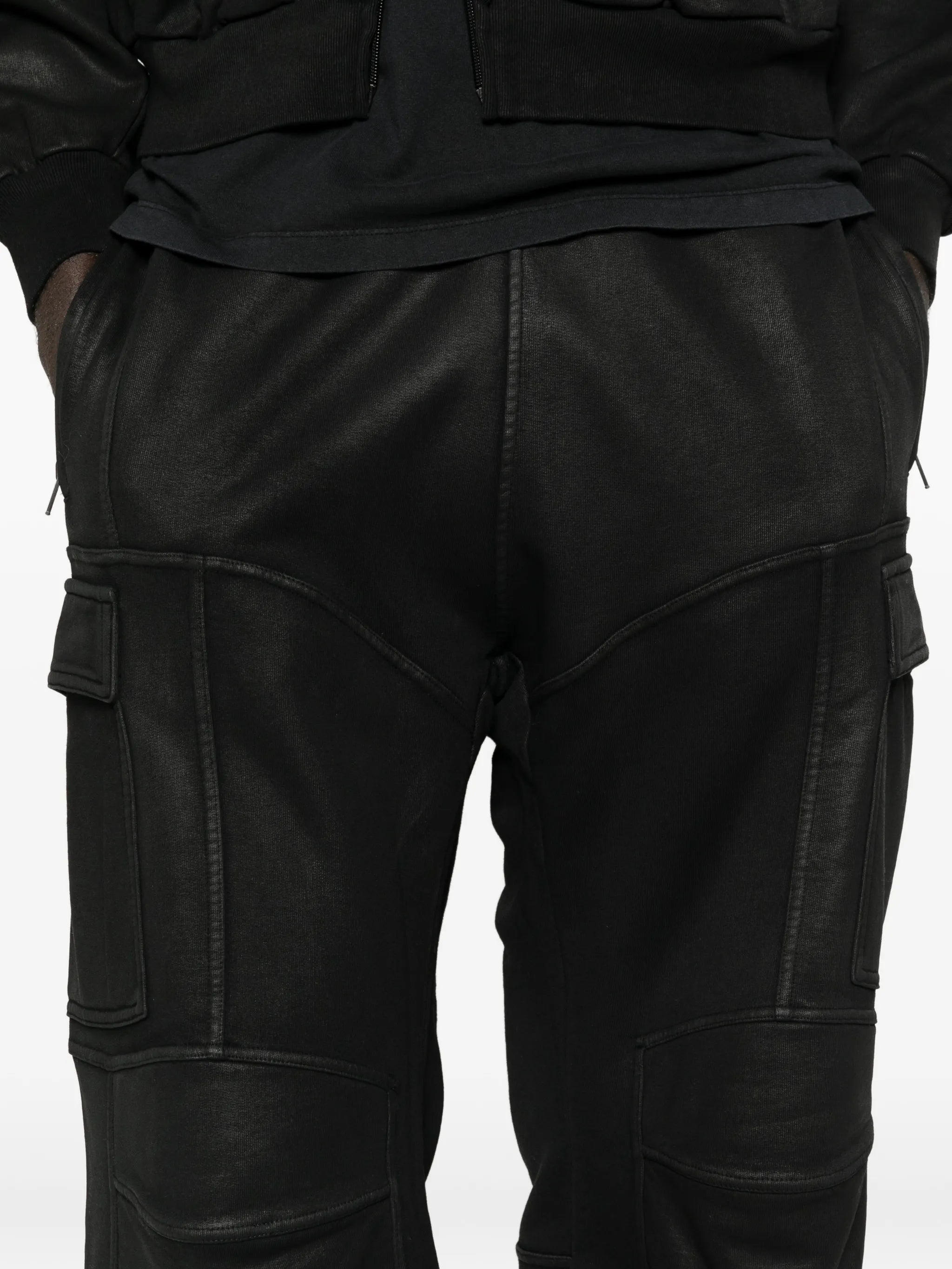 cargo-pocket trousers