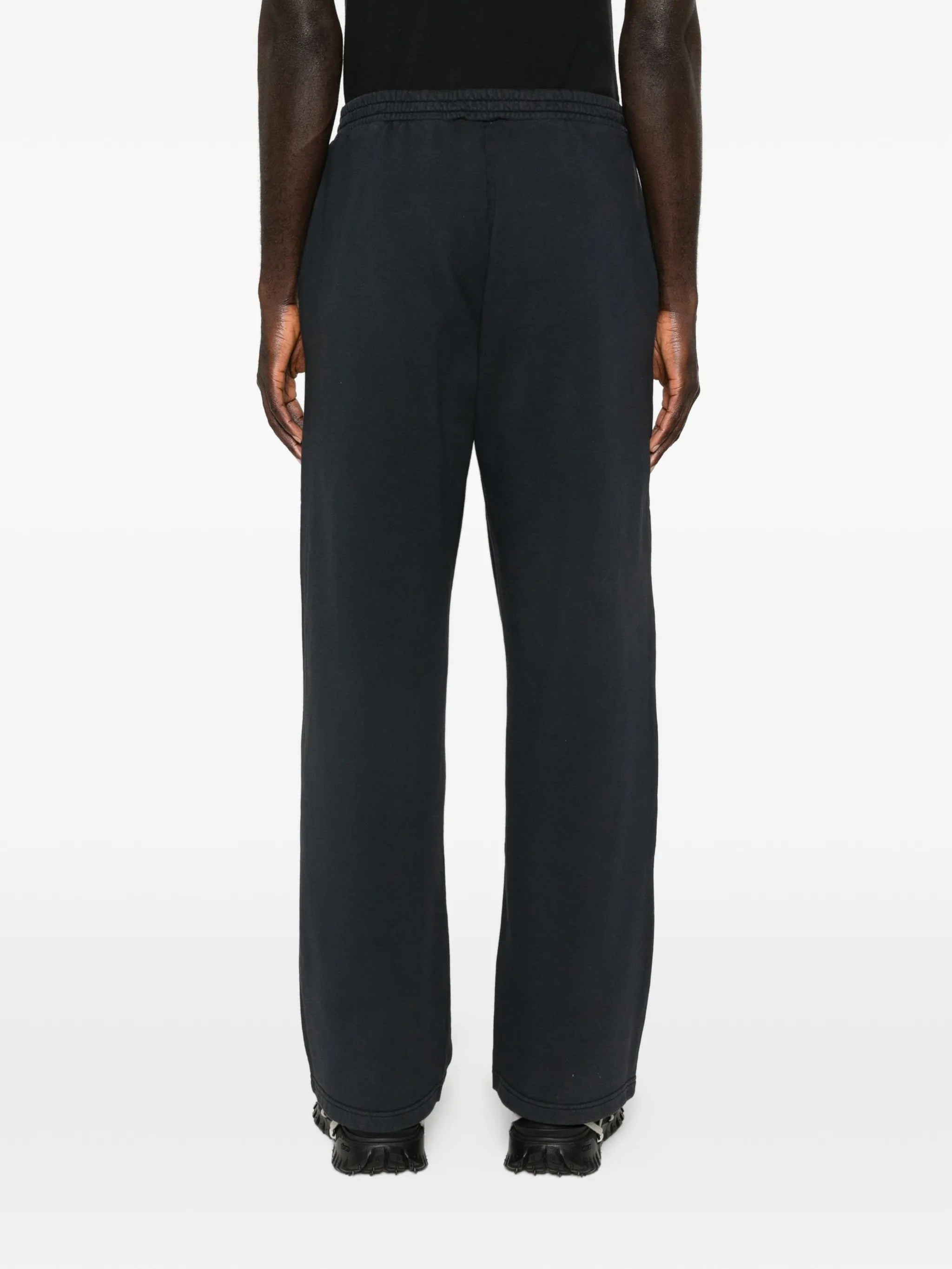 Cursive track pants