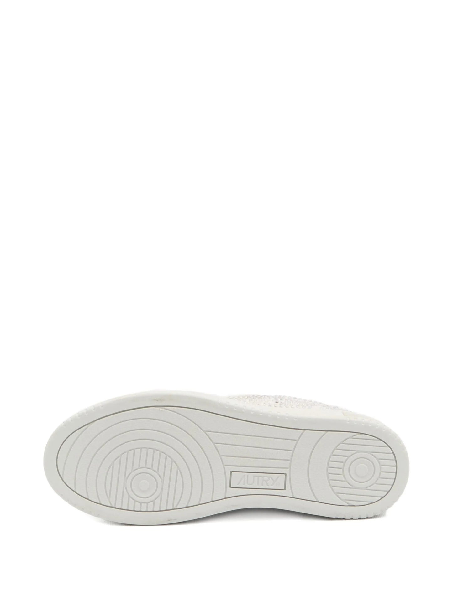 Medalist crystal-embellished suede sneakers