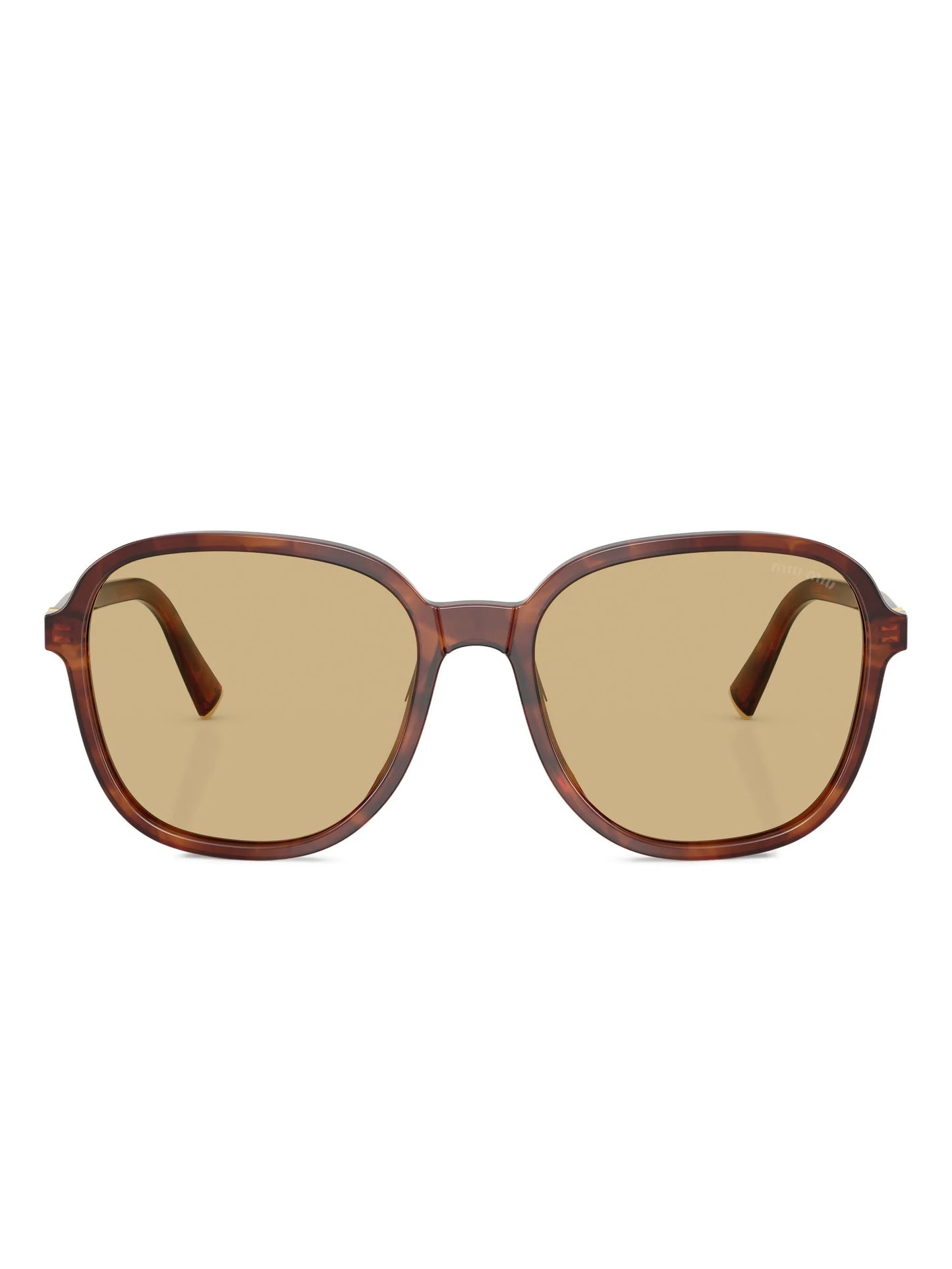 logo geometric sunglasses