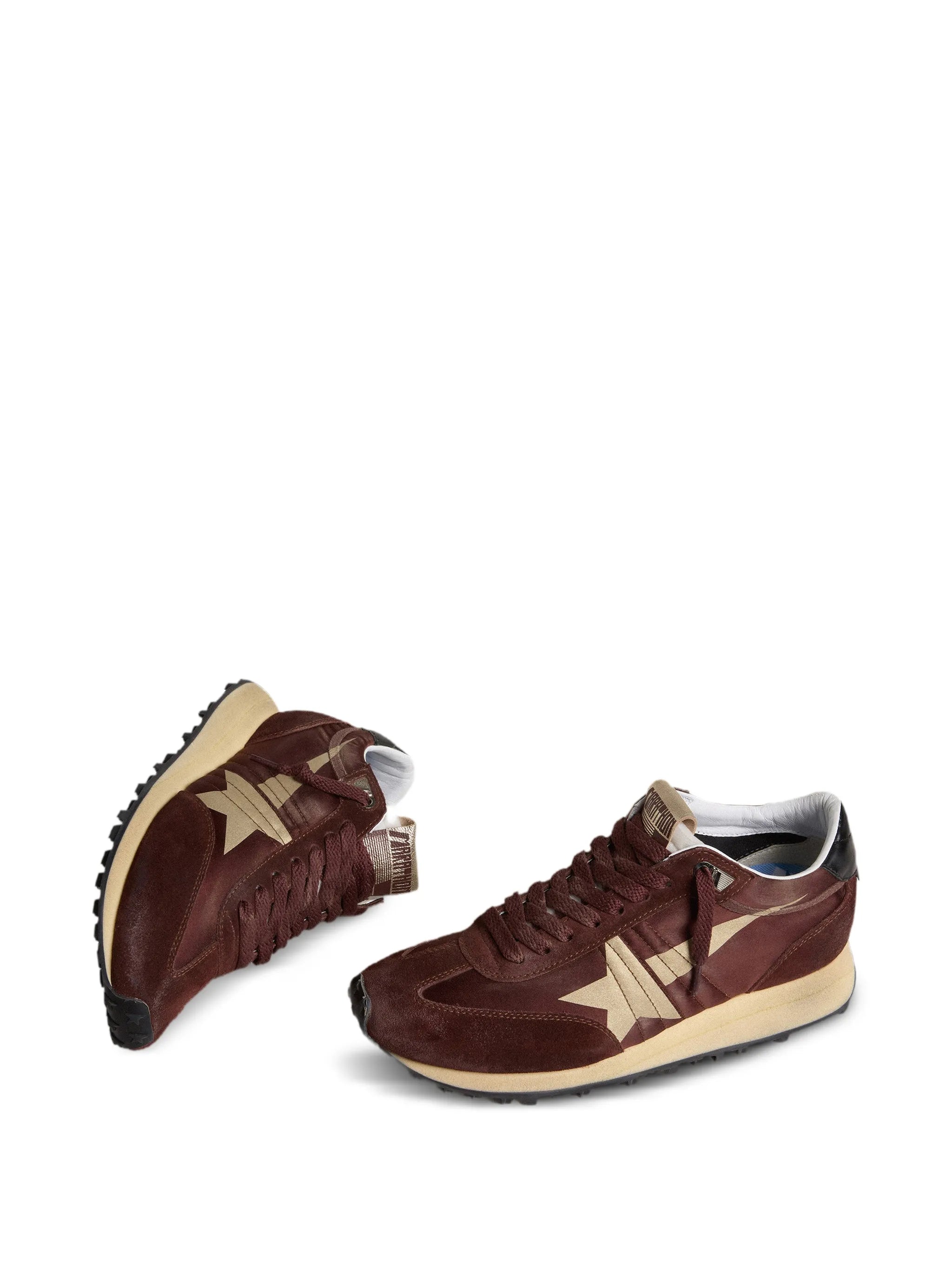 Marathon star-patch sneakers