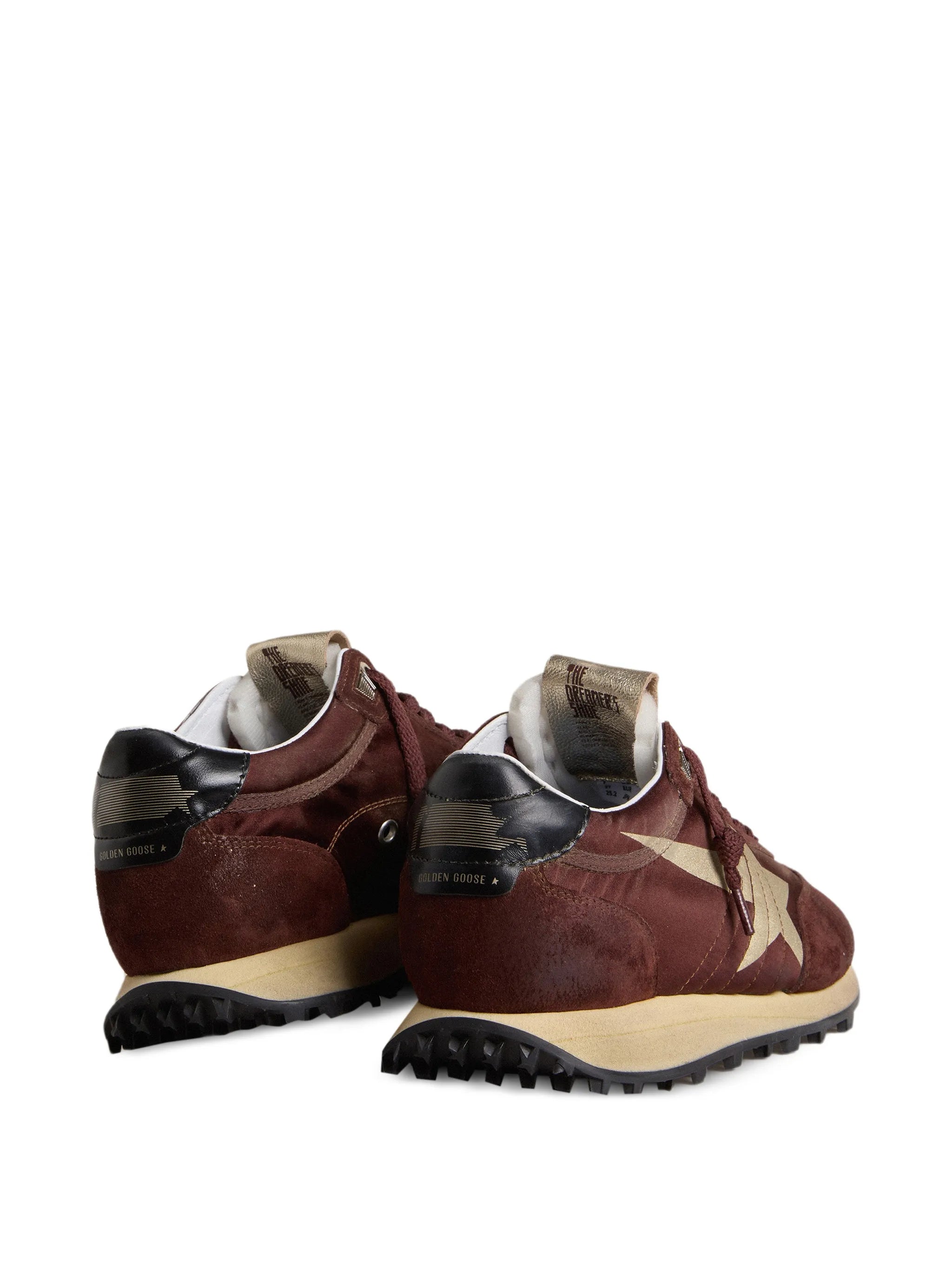 Marathon star-patch sneakers