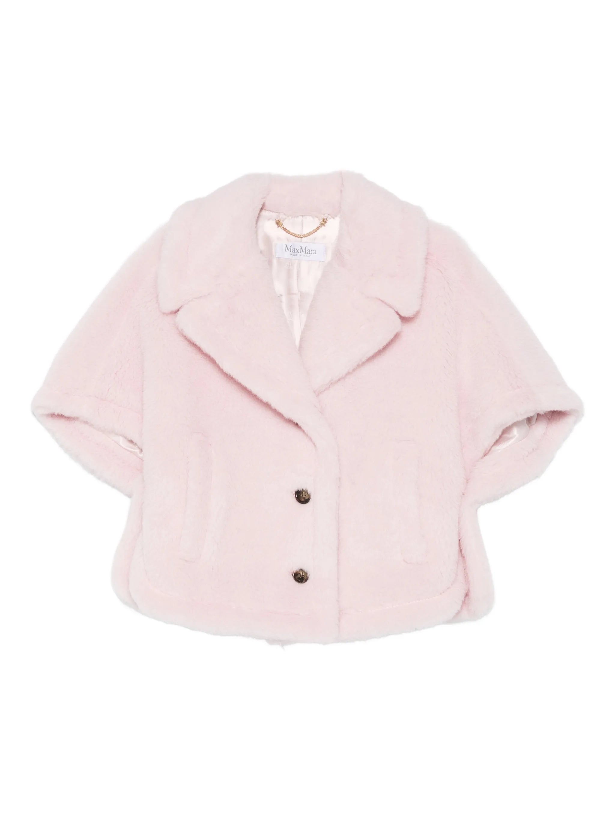 Teddy kimono-sleeve cape