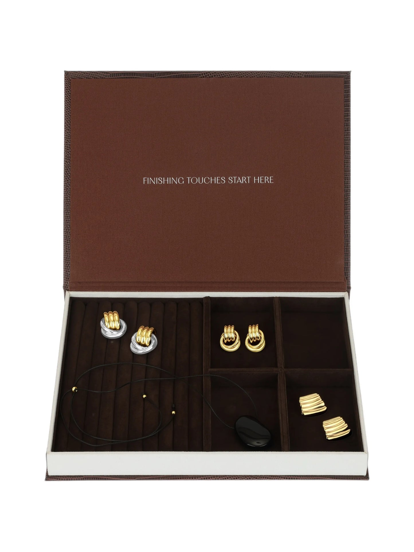 multiple-compartments jewellery box