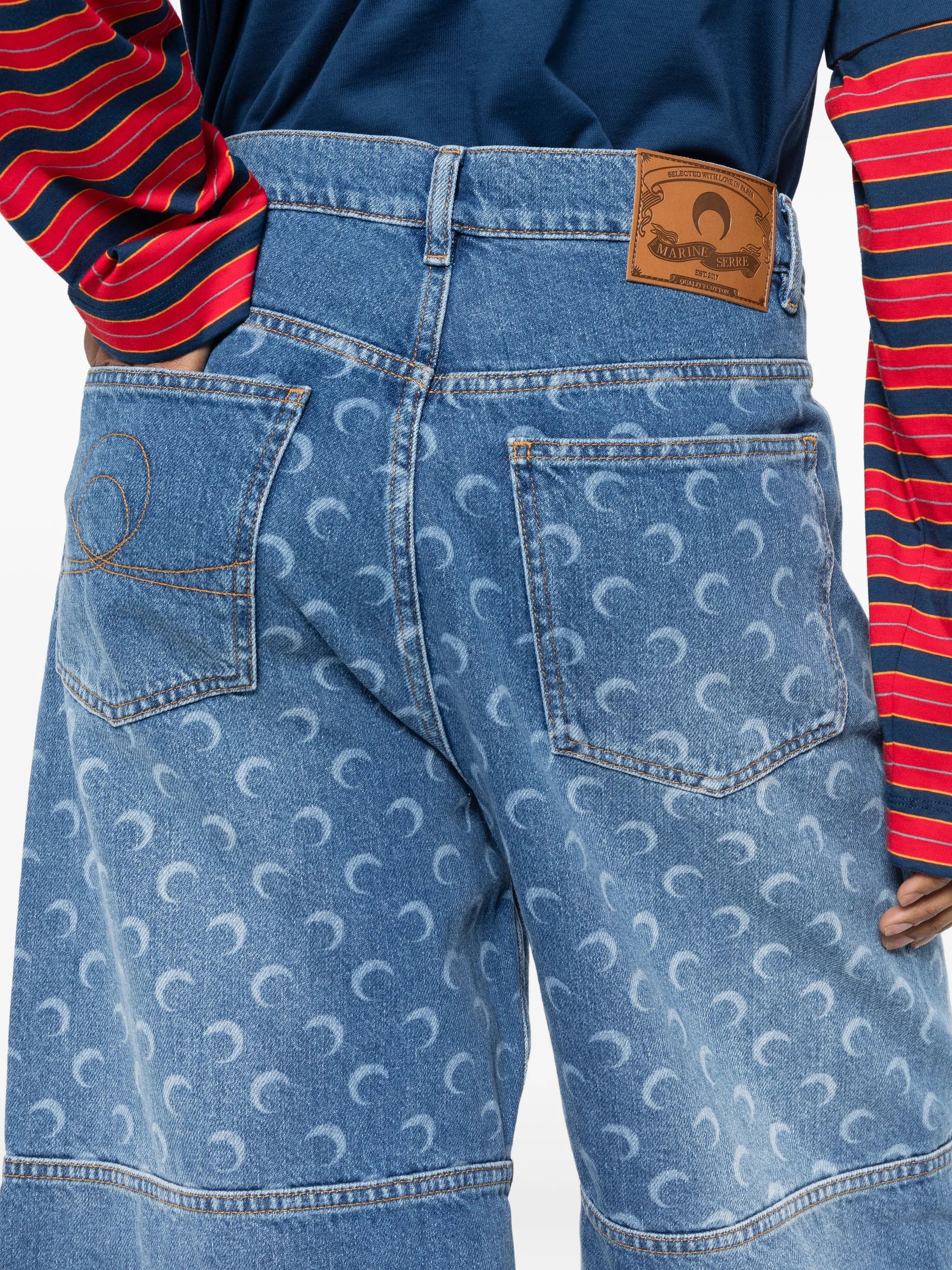 denim bermuda shorts