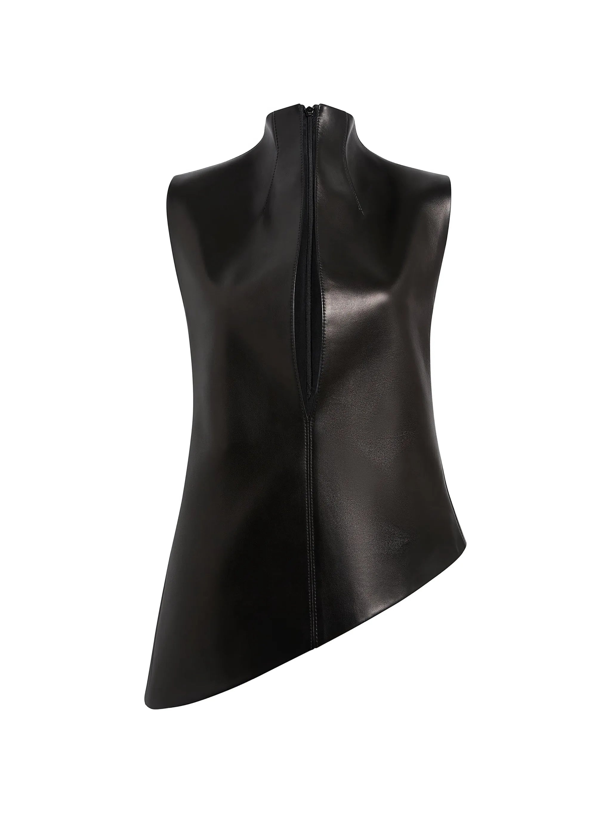 Von high-neck asymmetric top