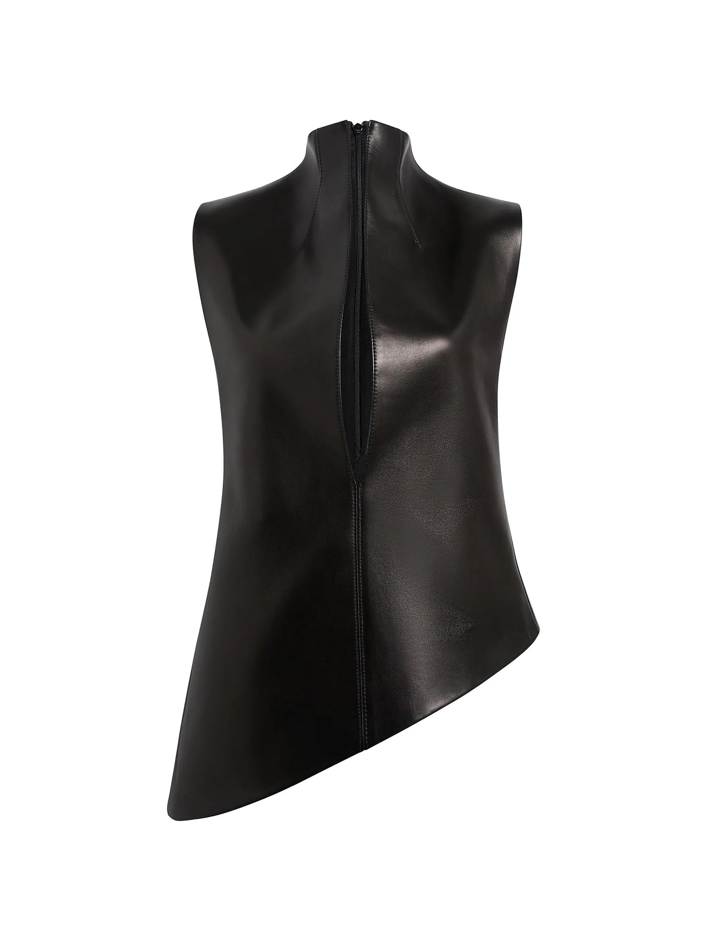 Von high-neck asymmetric top