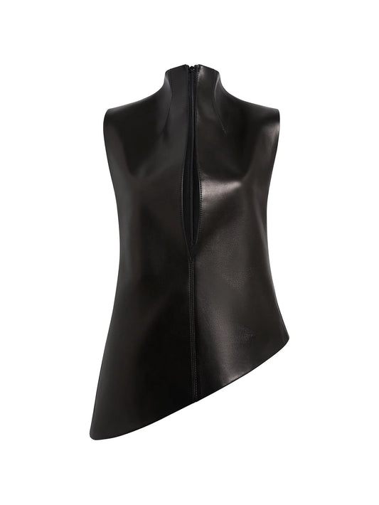 Von high-neck asymmetric top
