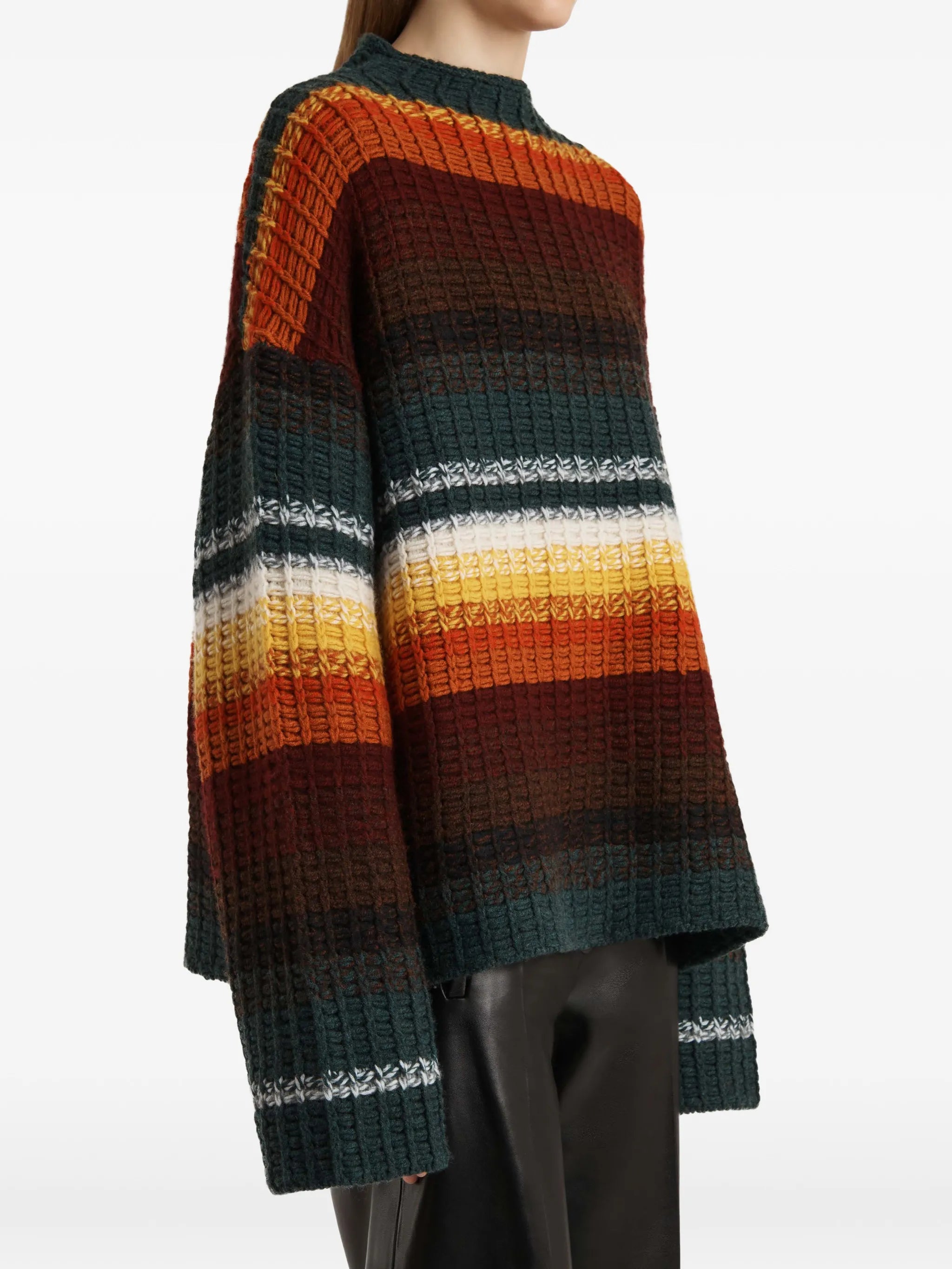 Yanis sweater in multicolor stripe