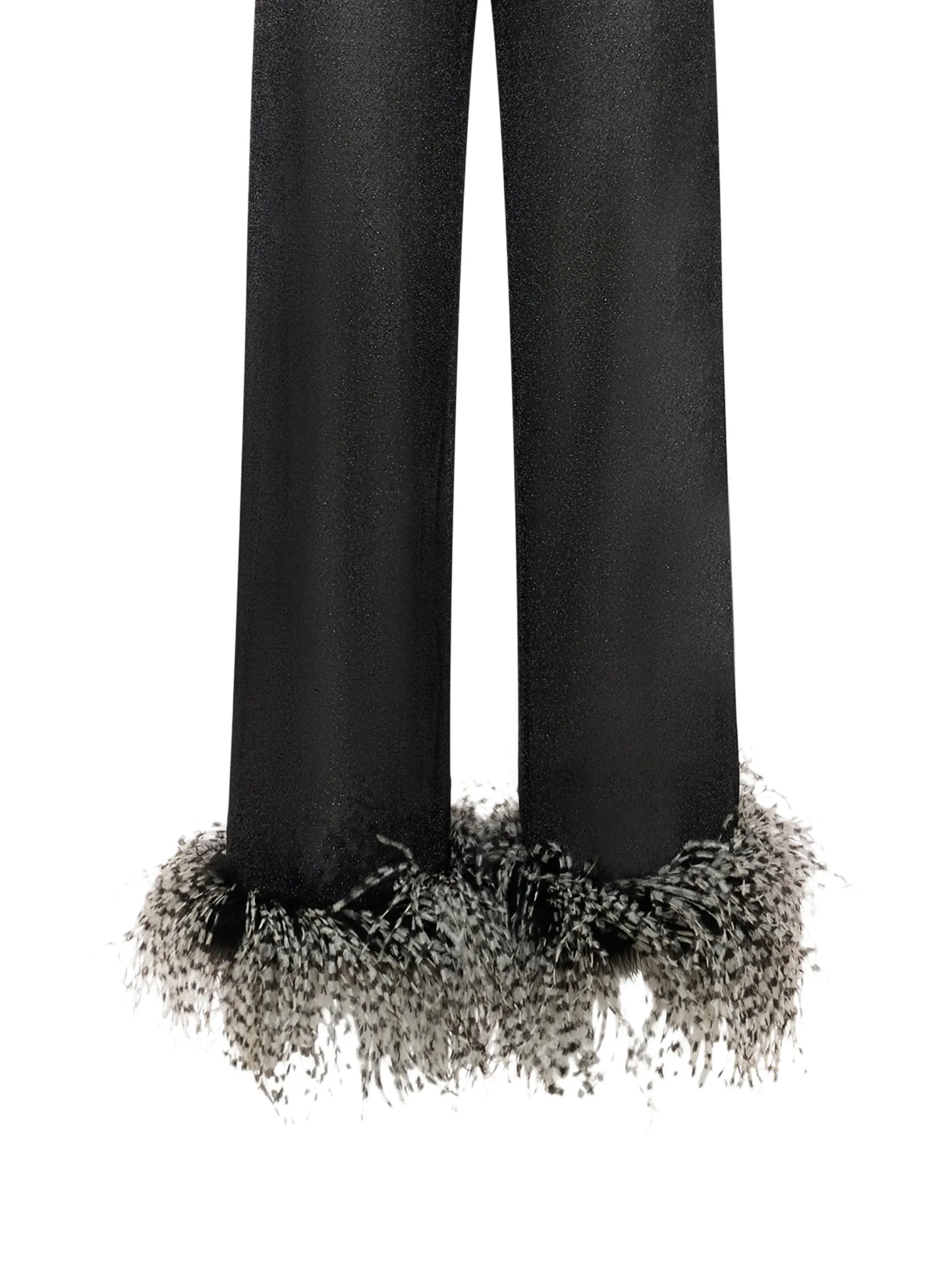 Lumière Plumage straight-leg trousers
