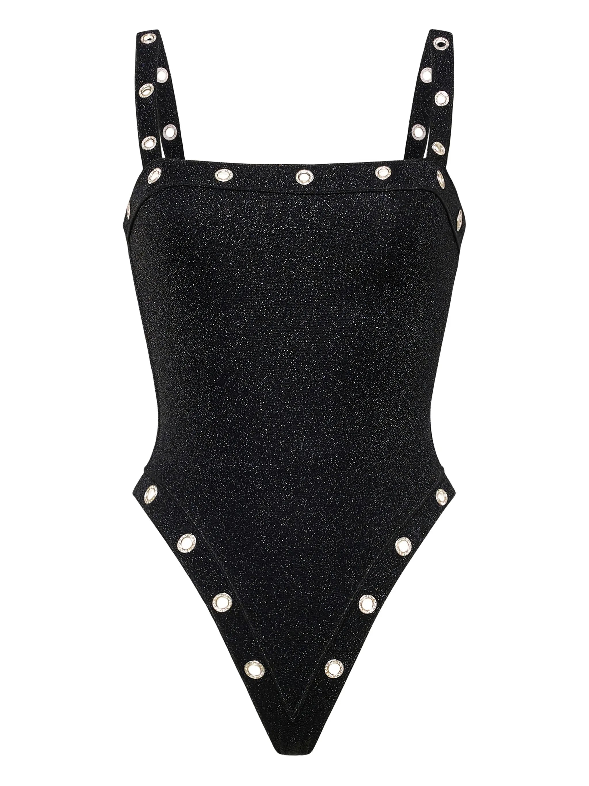 Lumière studded swimsuit