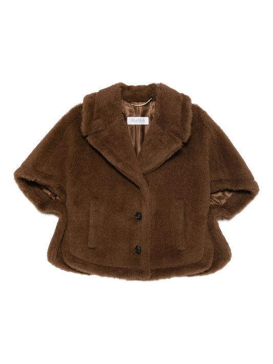 Corvino teddy-textured jacket