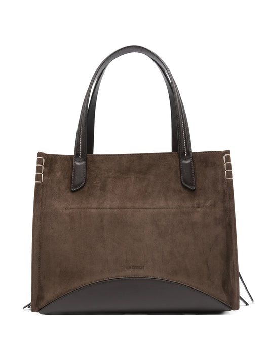 stitch-detail tote bag