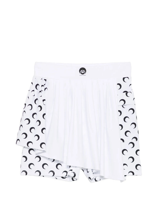 Athleisure mini skirt