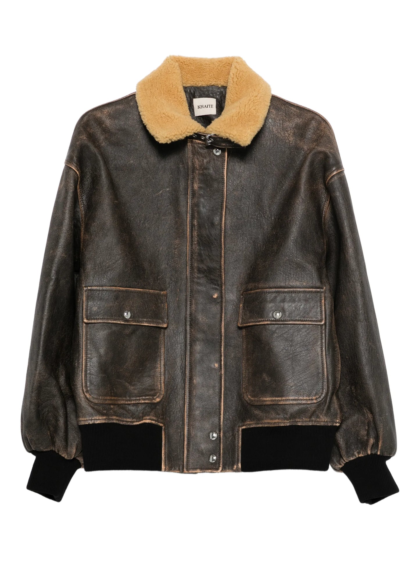 Sandor fur collar pocket jacket