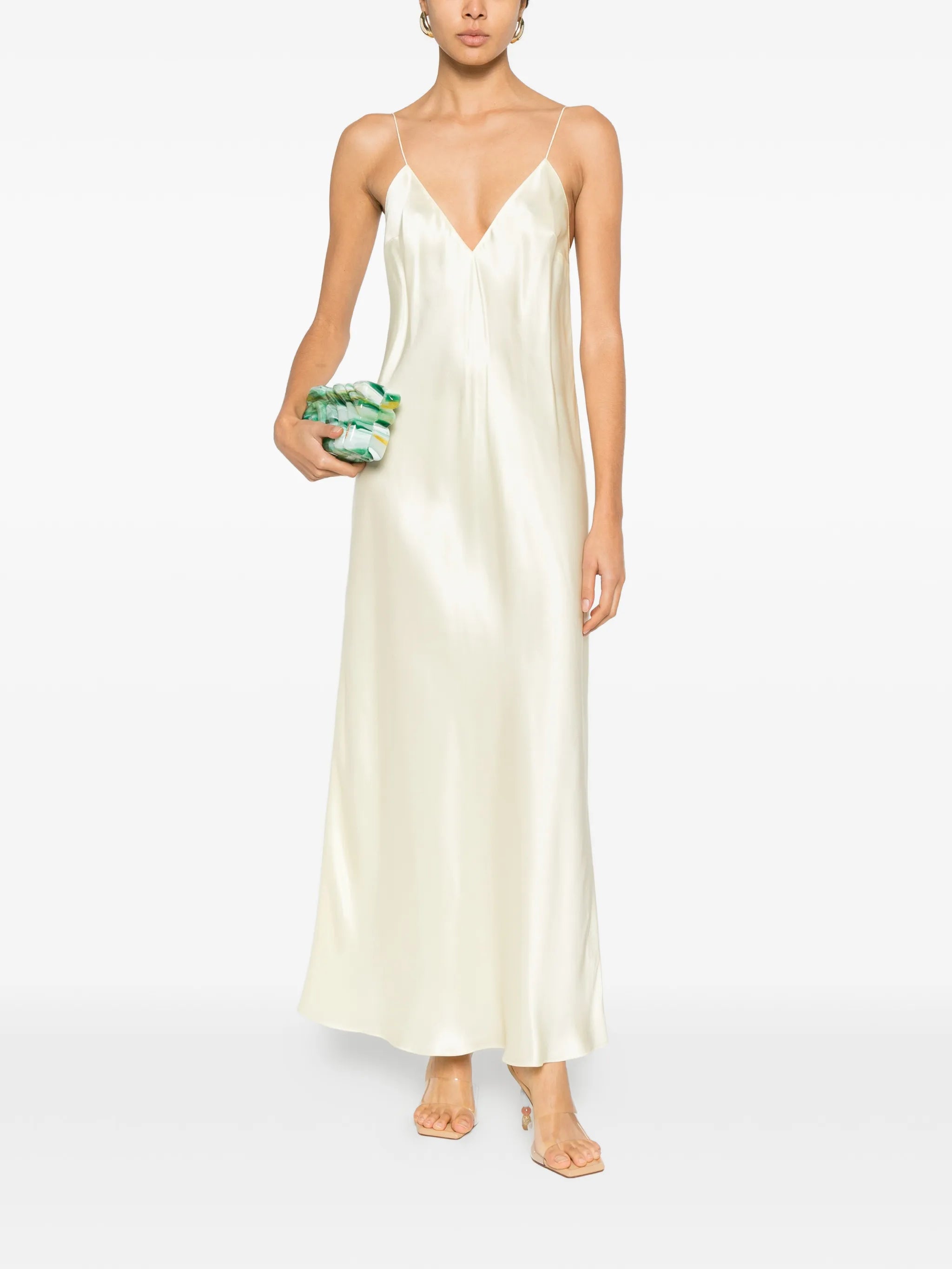 Taja strap maxi dress