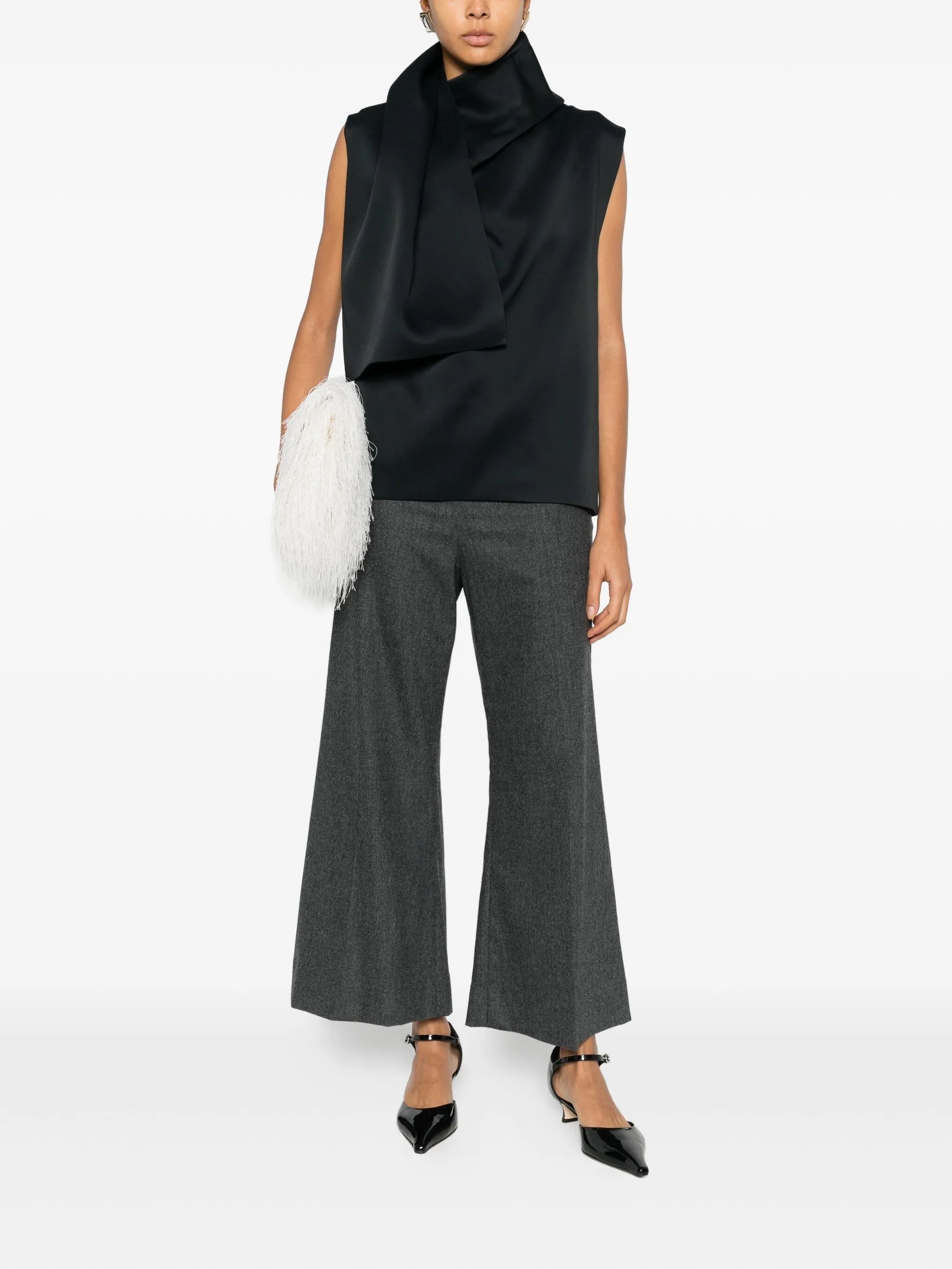 Loe draped top