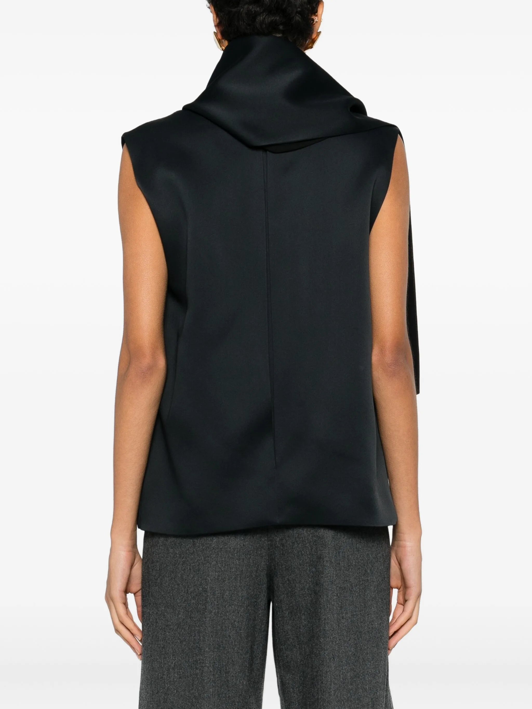 Loe draped top