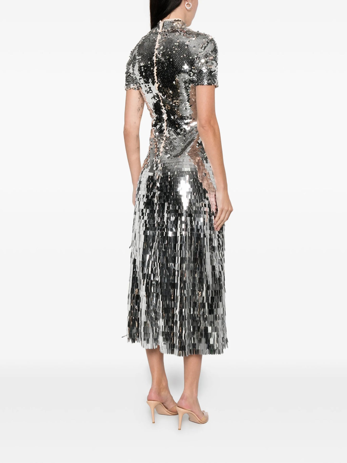 sequin midi dress