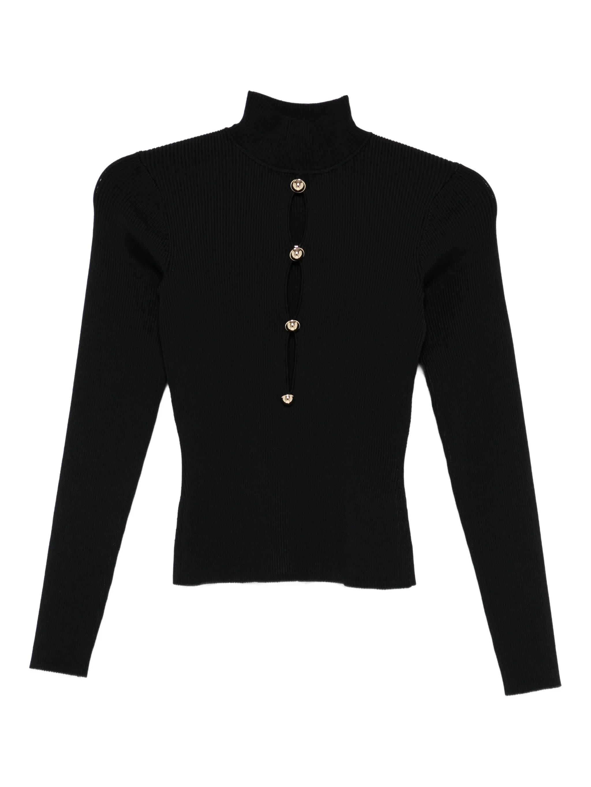 Keyhole knit top