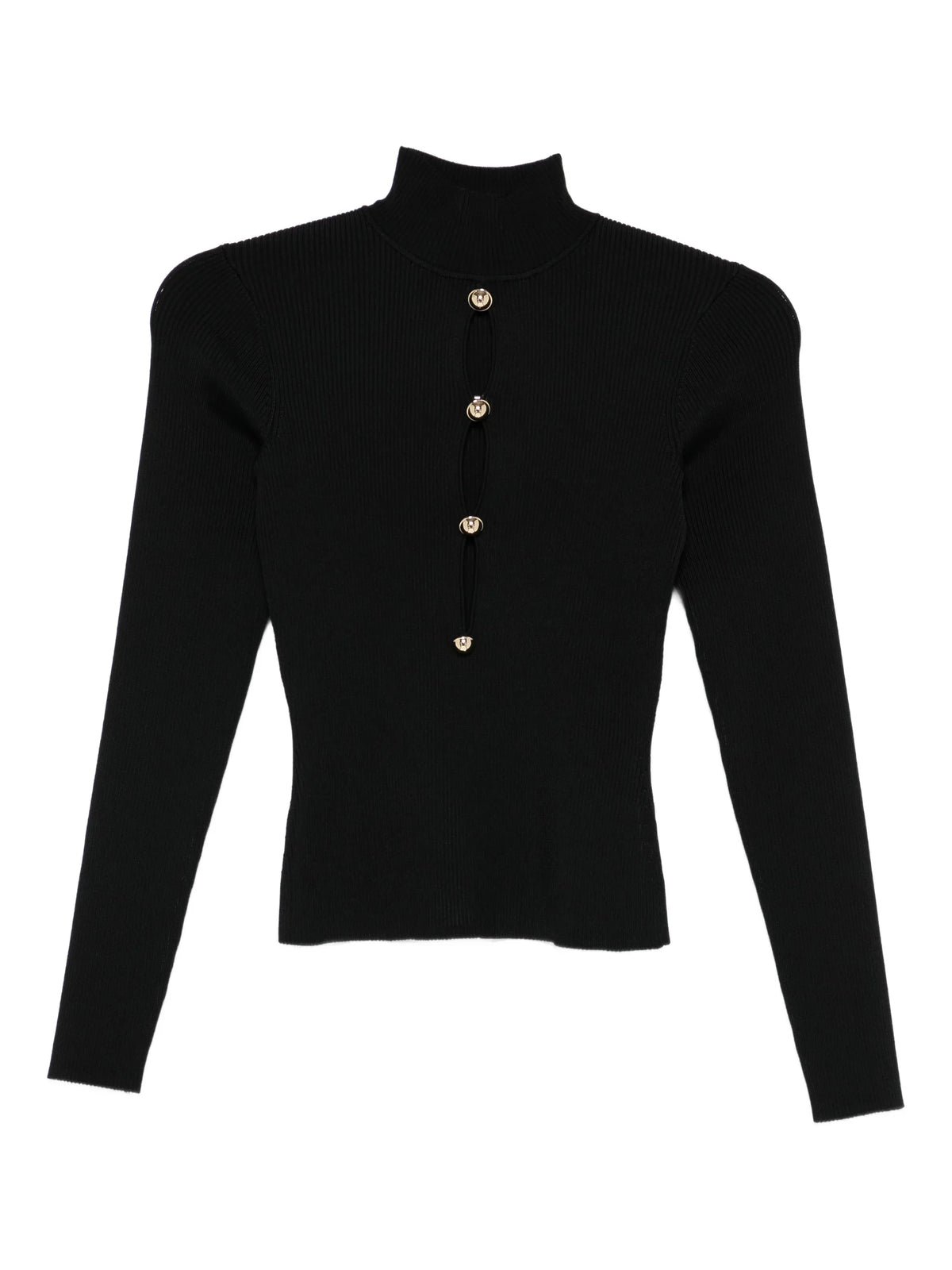 Keyhole knit top
