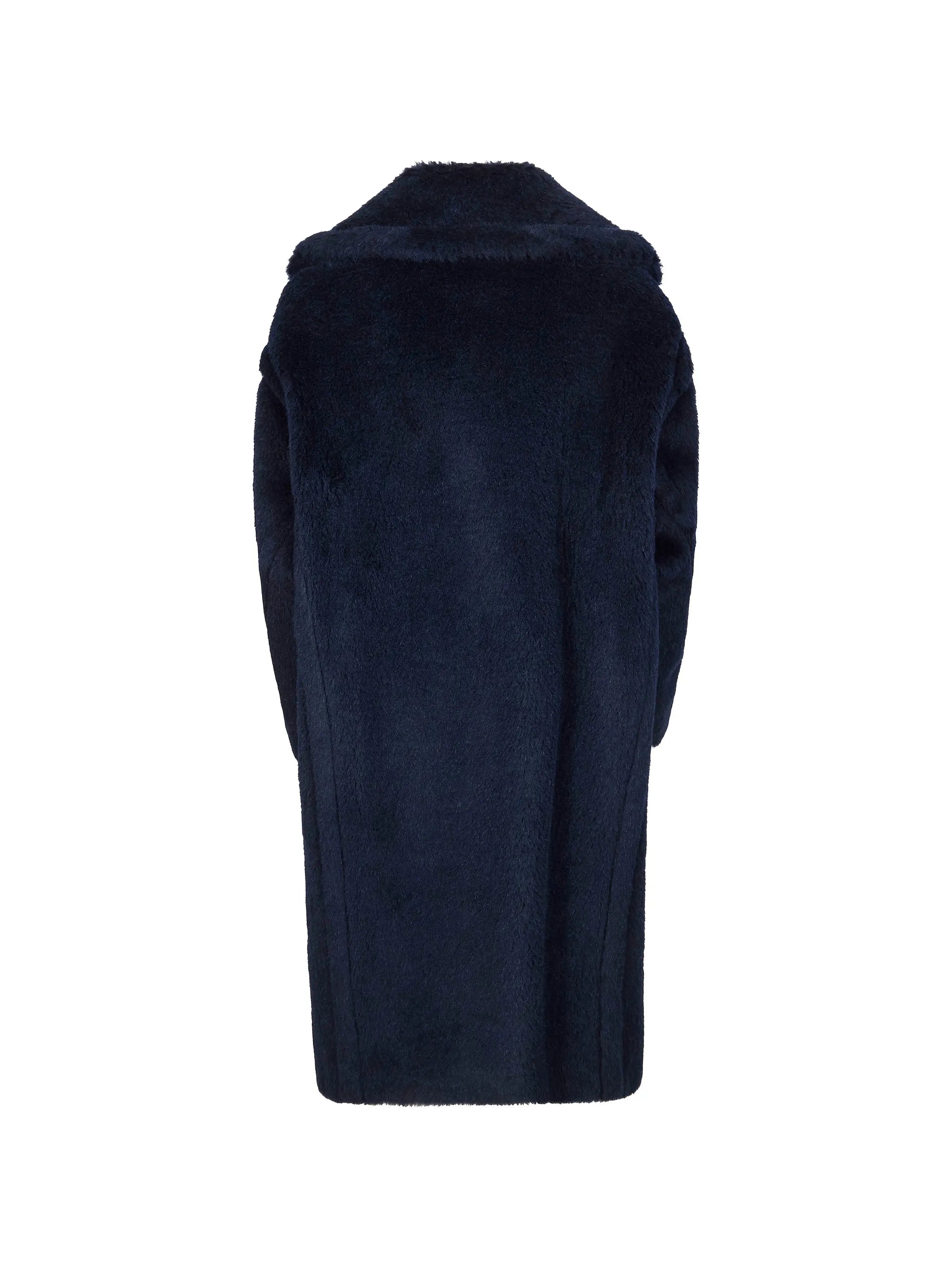 Teddy Bear Icon oversized double-breasted coat