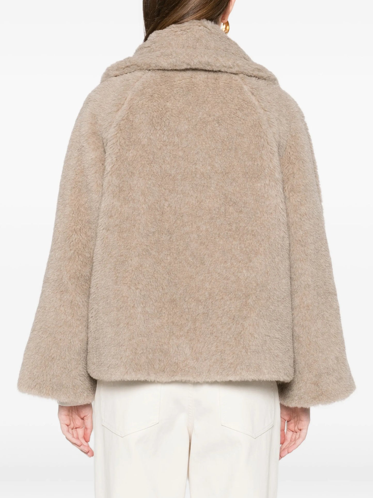 teddy double-breasted jacket