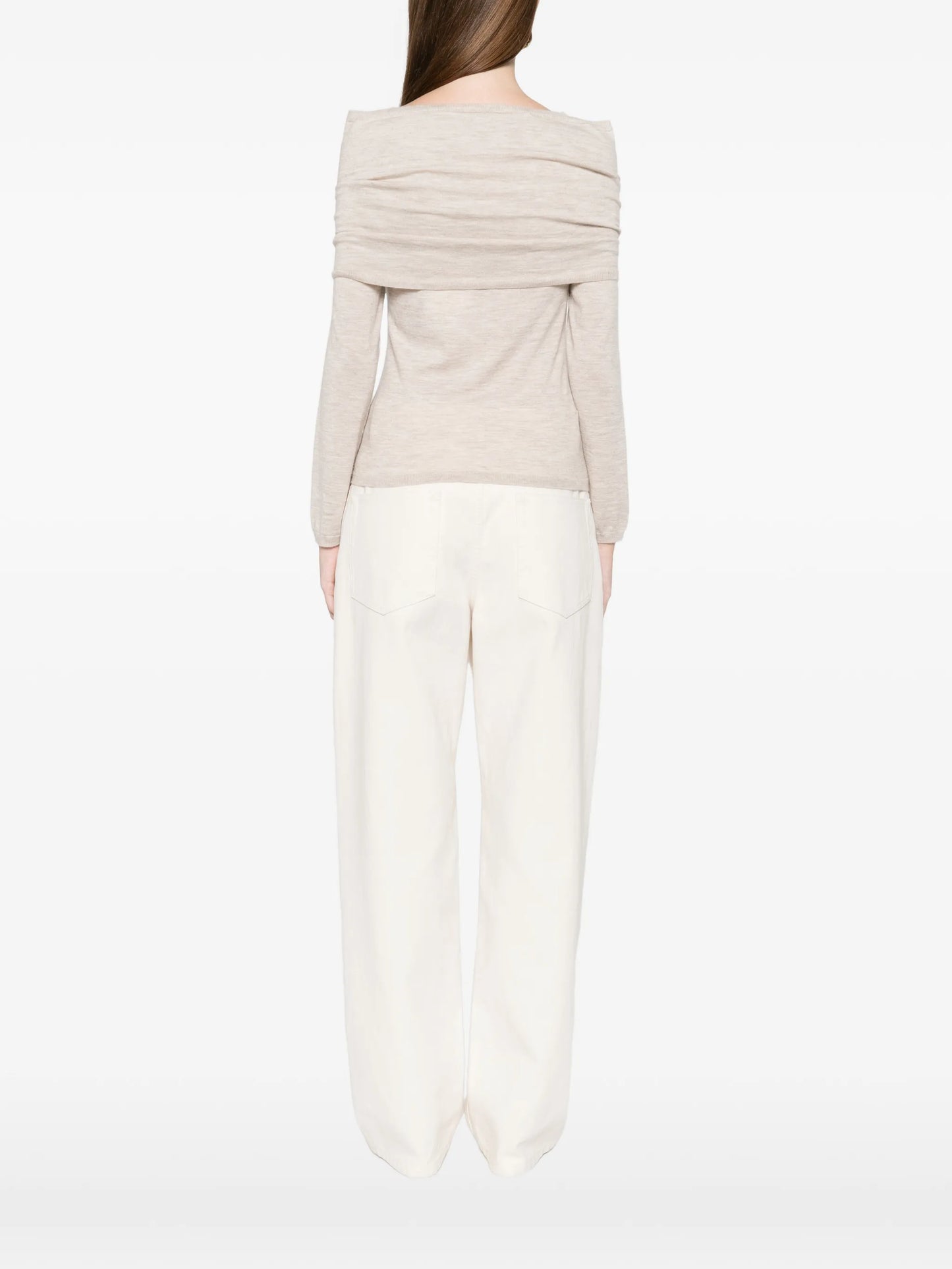 Faretra off-shoulder sweater